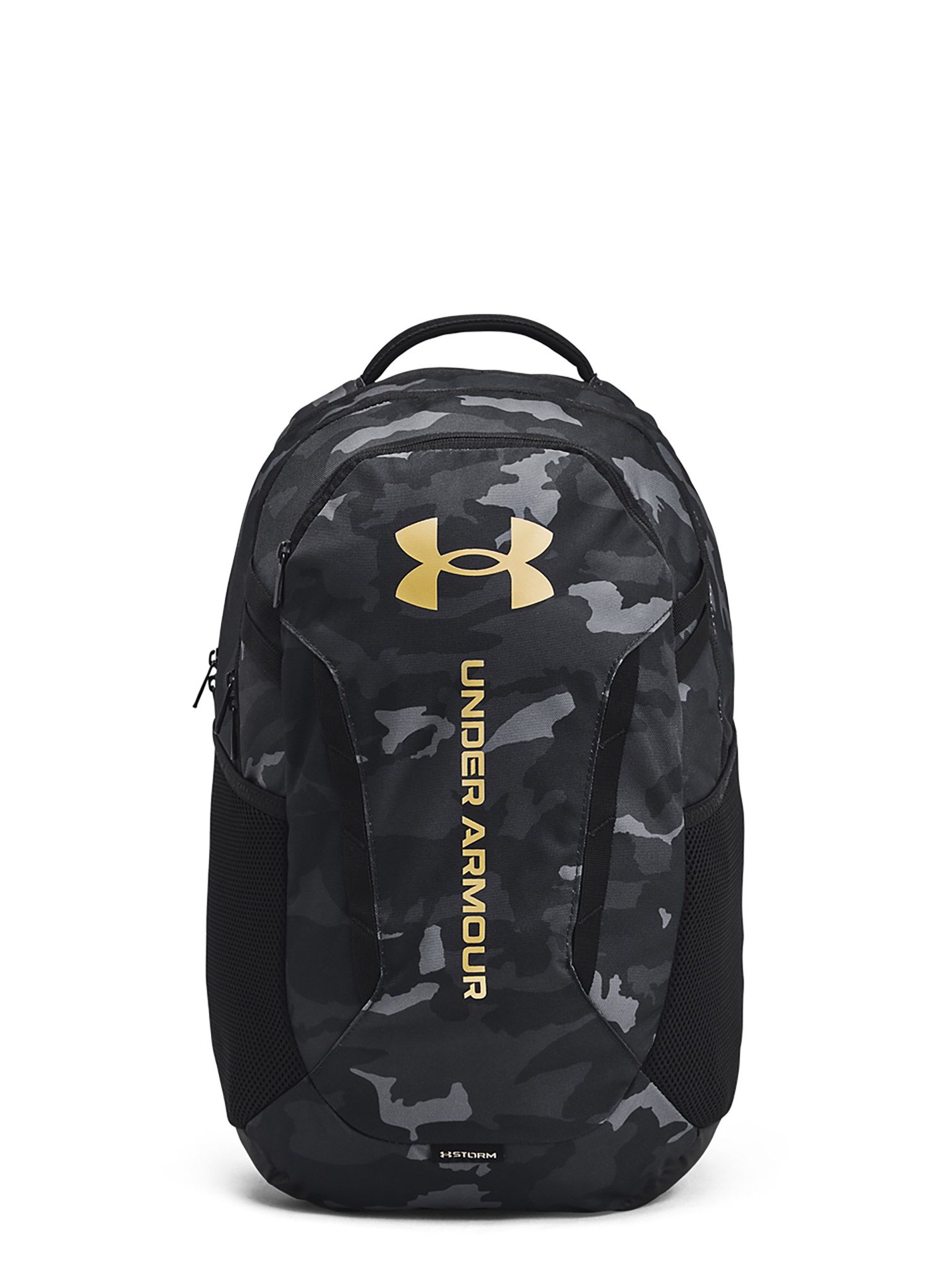 Ruksak za laptop Under Armour Hustle 6.0 Backpack - black/black/metallic gold