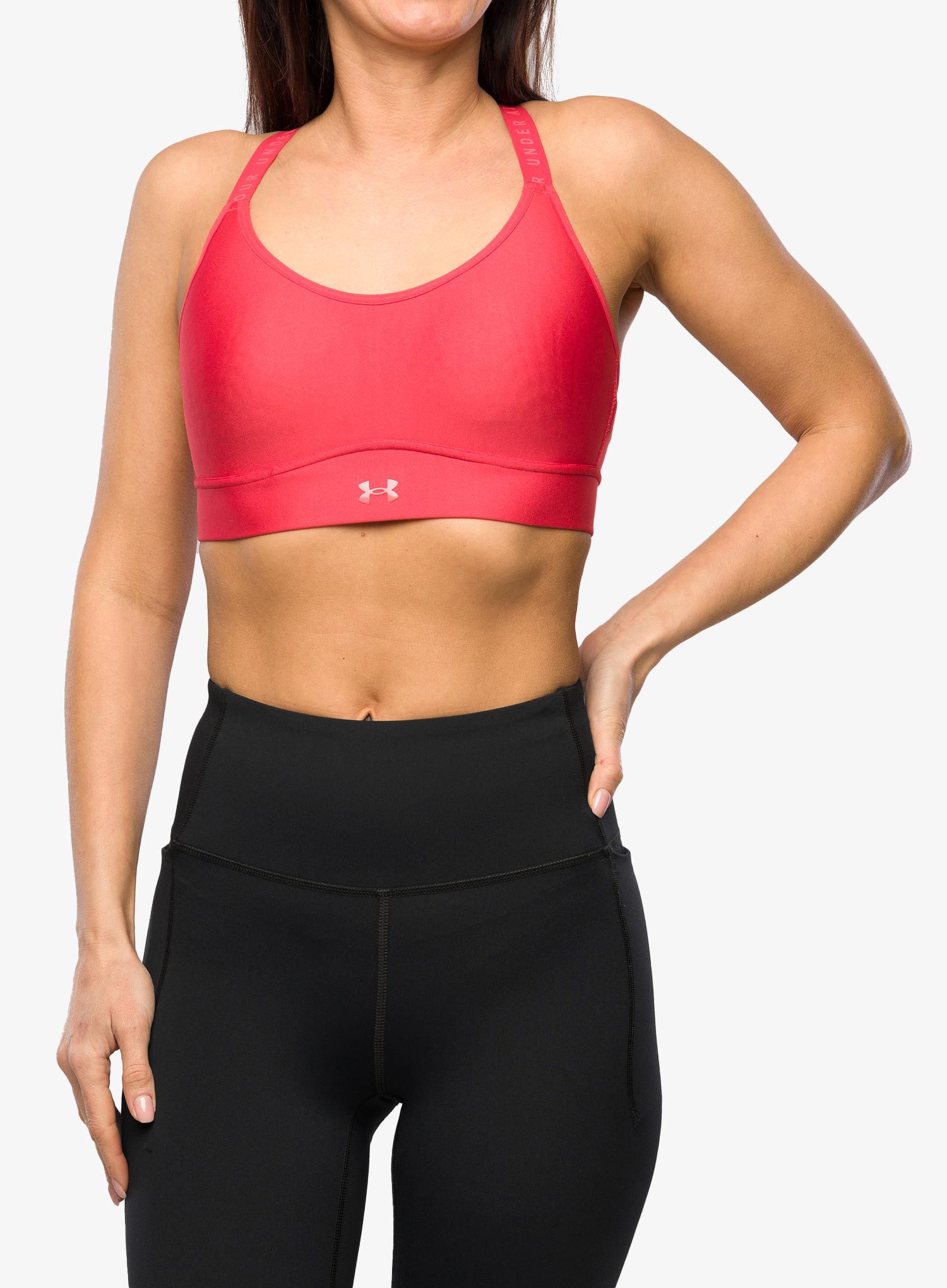 Sportski grudnjak Under Armour Infinity Mid Covered Sports Bra - chakra/after burn