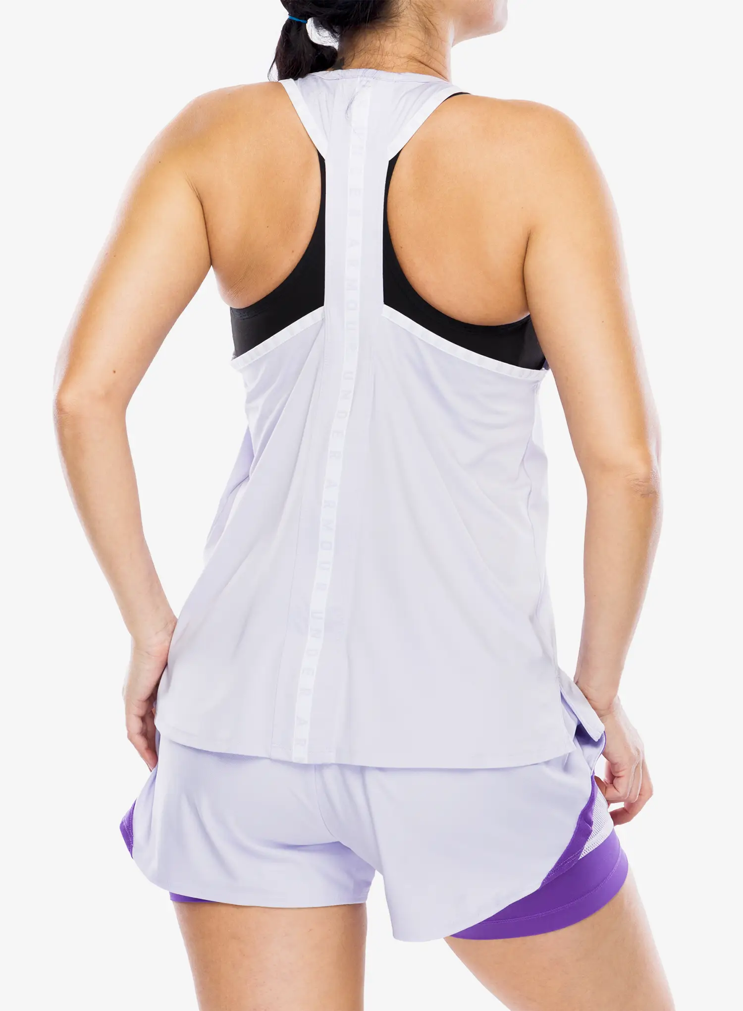 Ženski top Under Armour Knockout Tank - salt purple/white