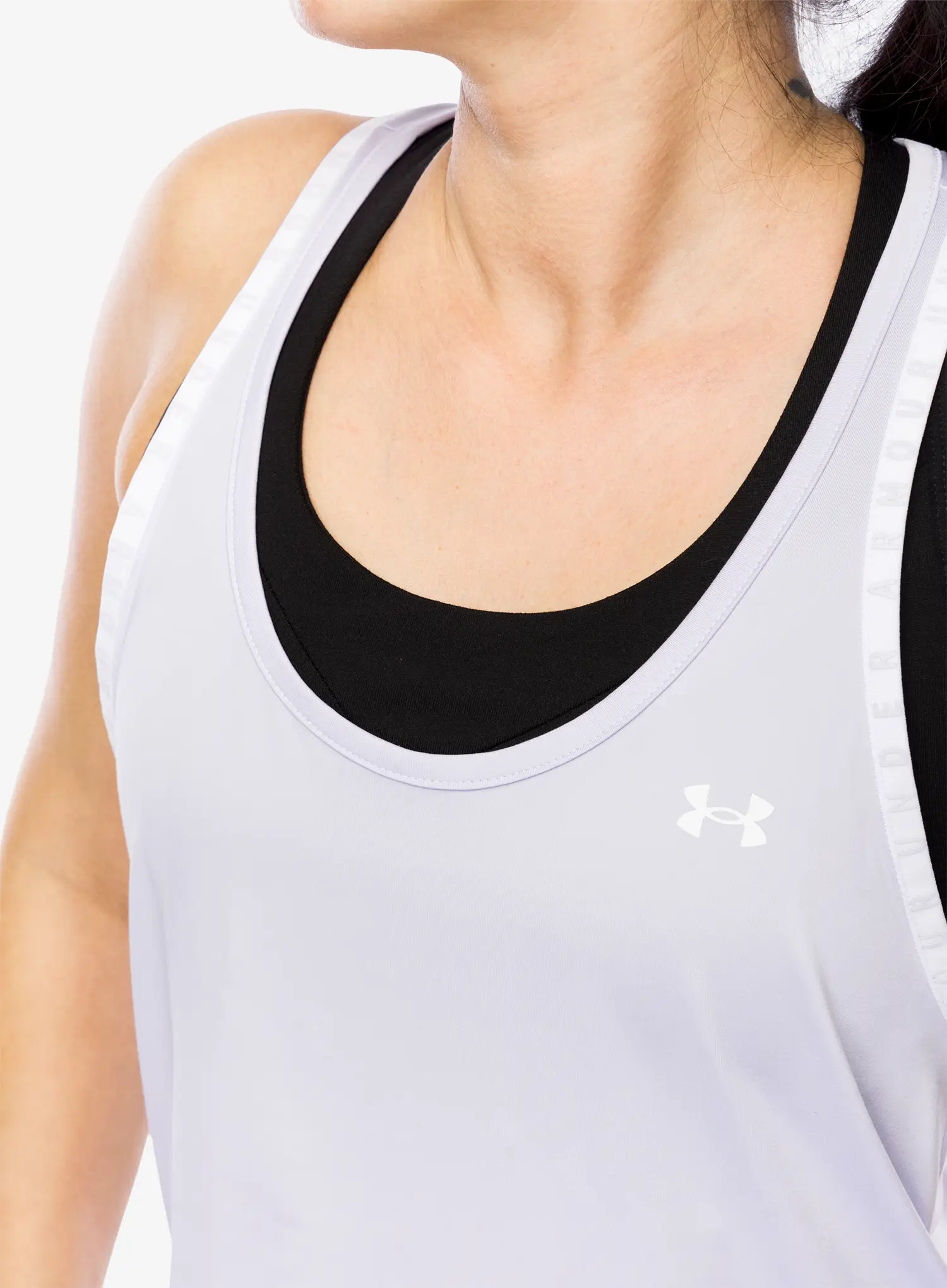Ženski top Under Armour Knockout Tank - salt purple/white