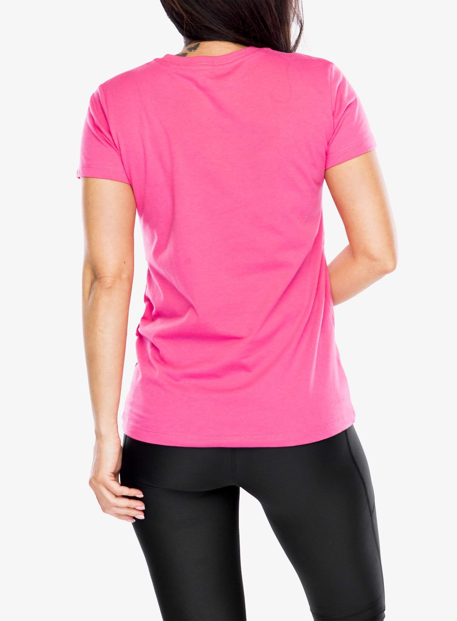 Ženska majica Under Armour Live Sportstyle Graphic SSC - bubble gum/white