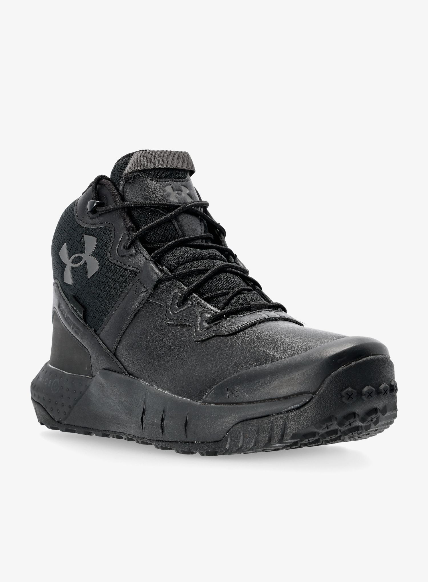 Muške cipele Under Armour UA MG Valsetz Mid LTHR WP - black