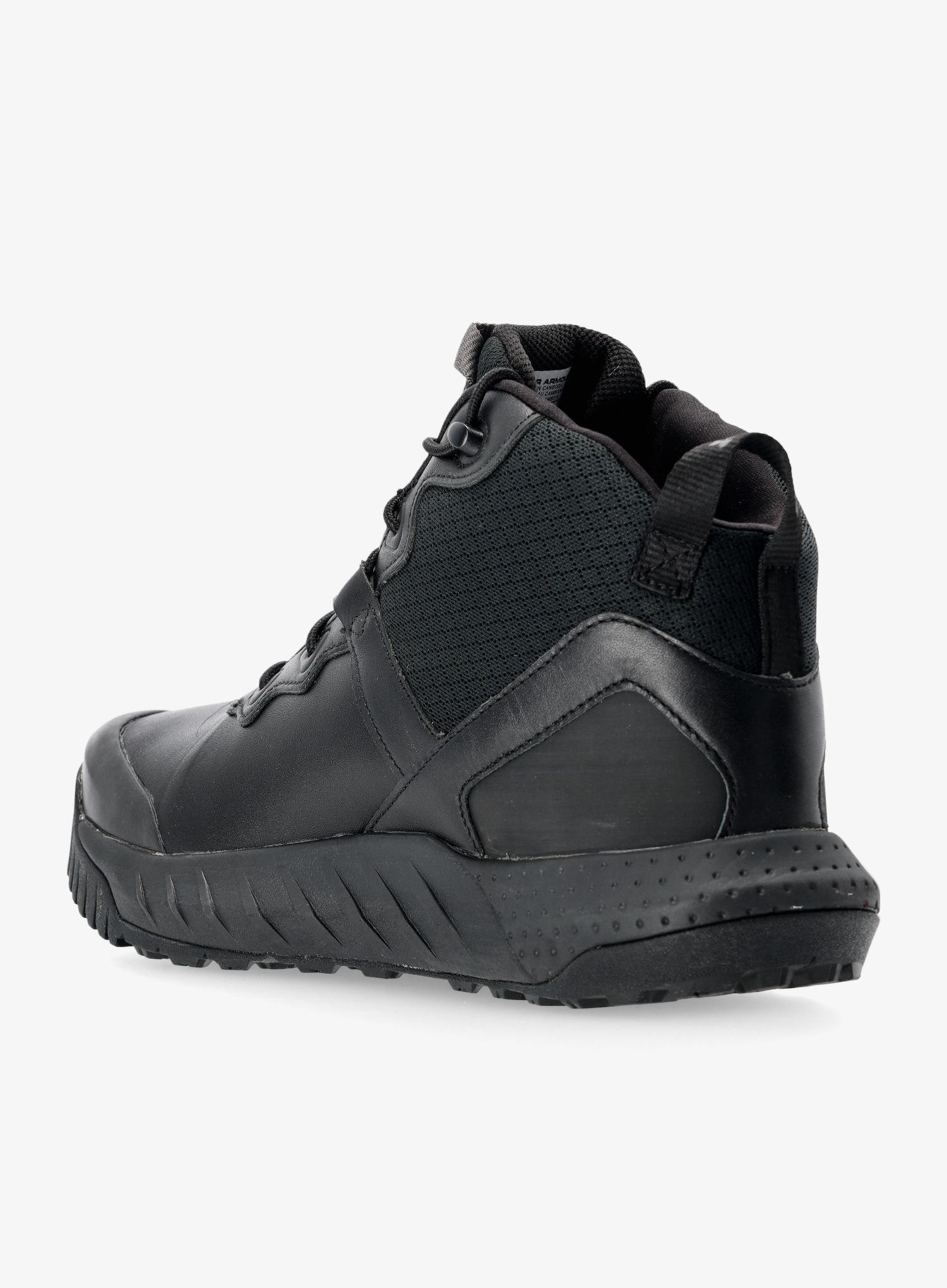 Muške cipele Under Armour UA MG Valsetz Mid LTHR WP - black