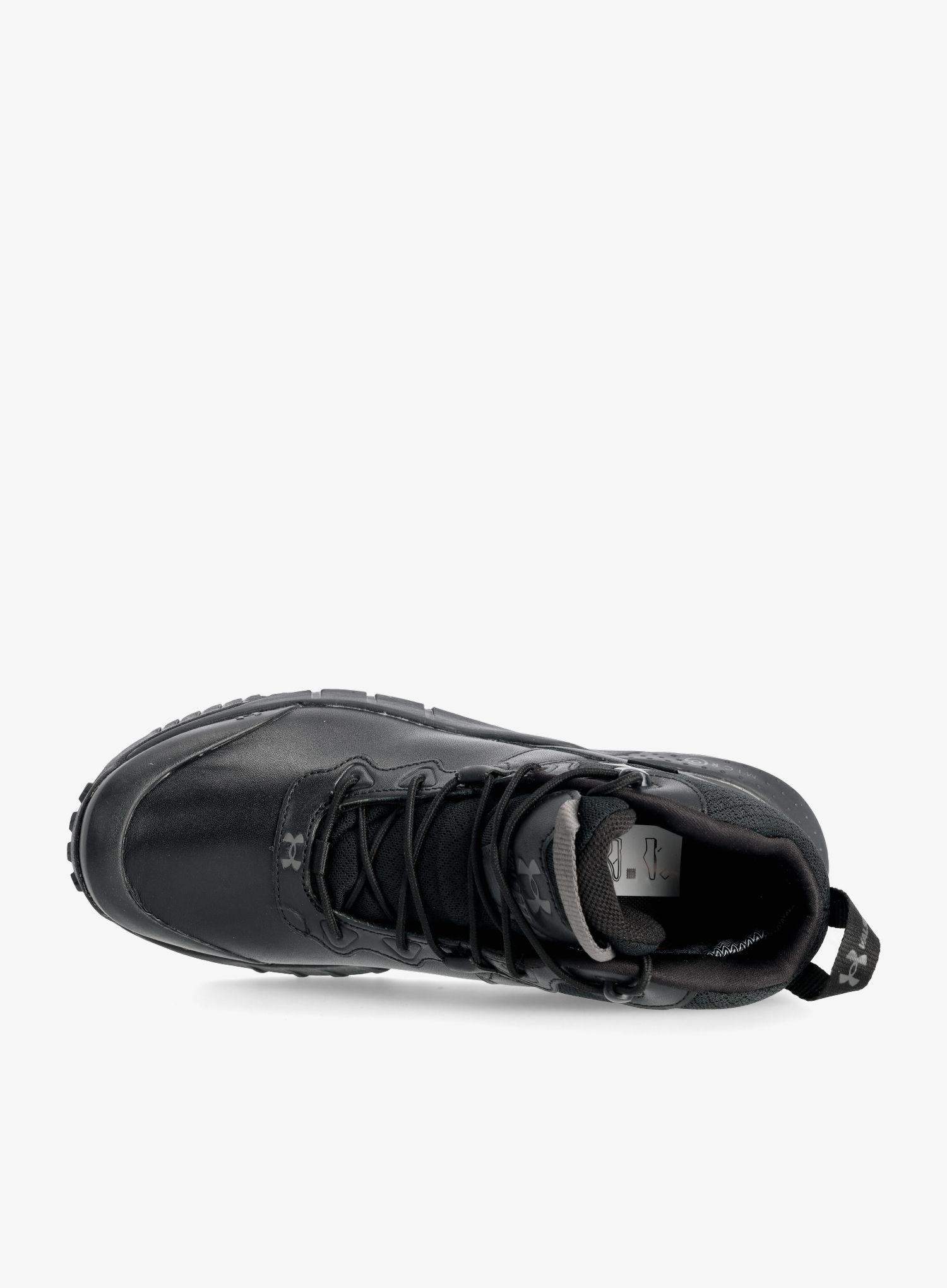 Muške cipele Under Armour UA MG Valsetz Mid LTHR WP - black