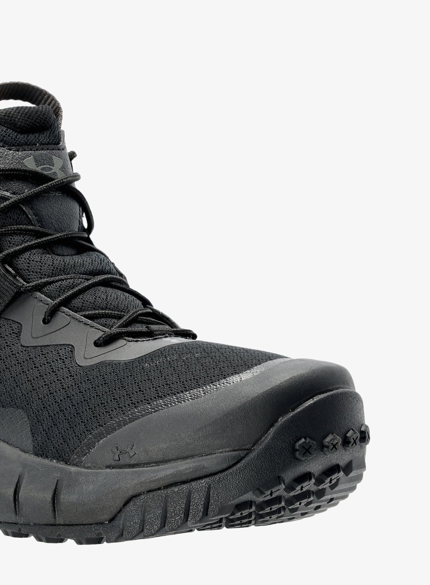 Muške cipele Under Armour Micro G Valsetz Mid - black/black/jet gray