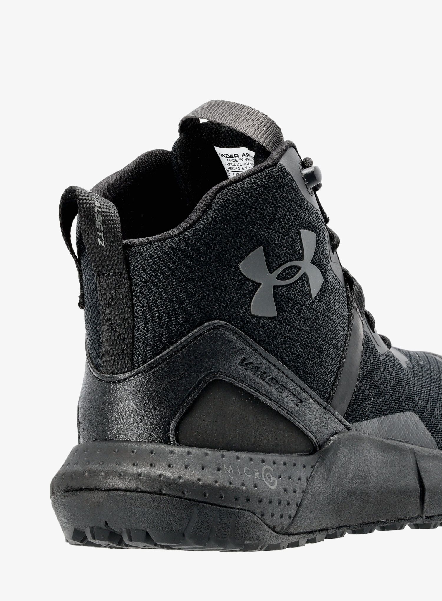Muške cipele Under Armour Micro G Valsetz Mid - black/black/jet gray