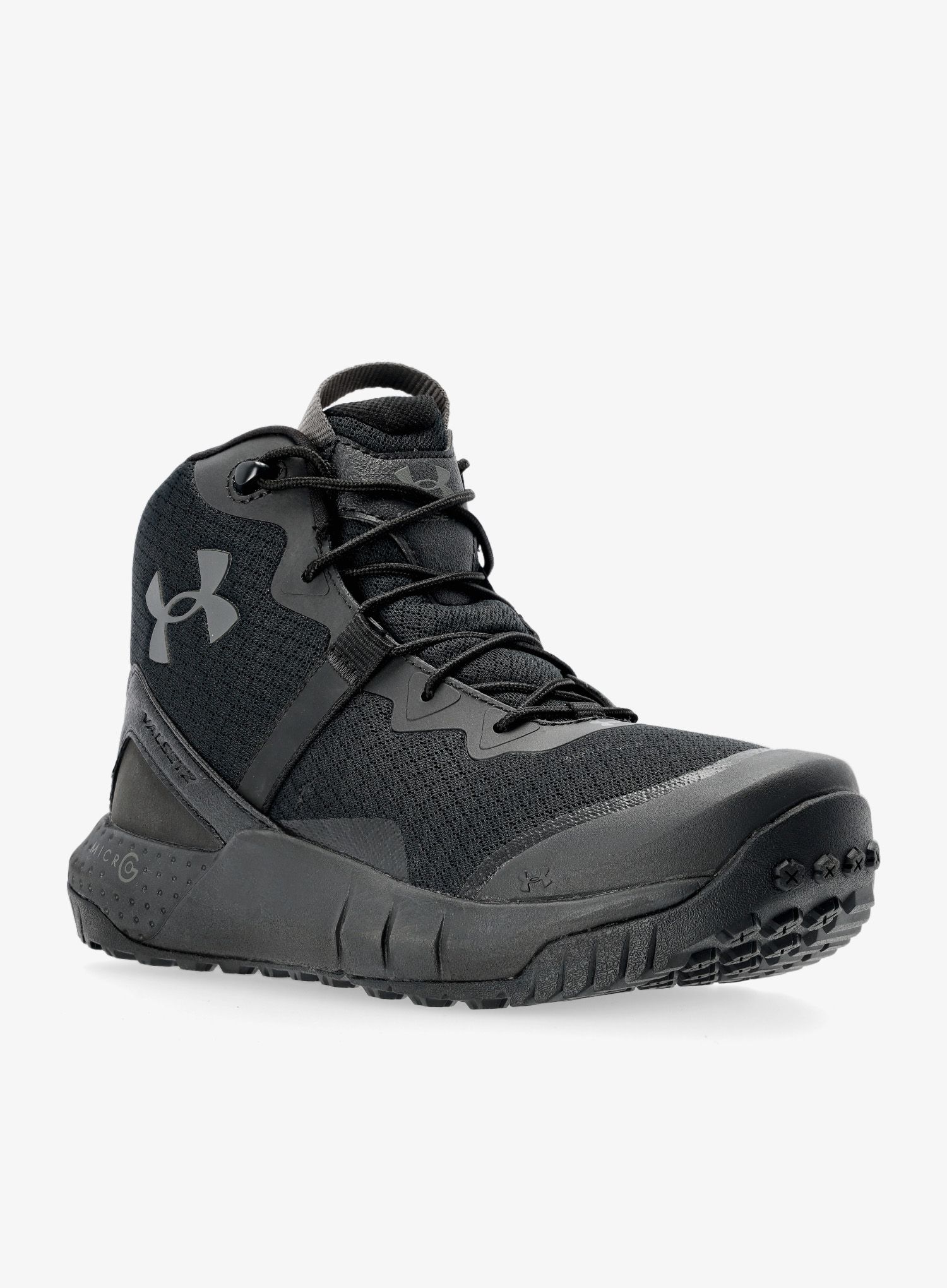 Muške cipele Under Armour Micro G Valsetz Mid - black/black/jet gray