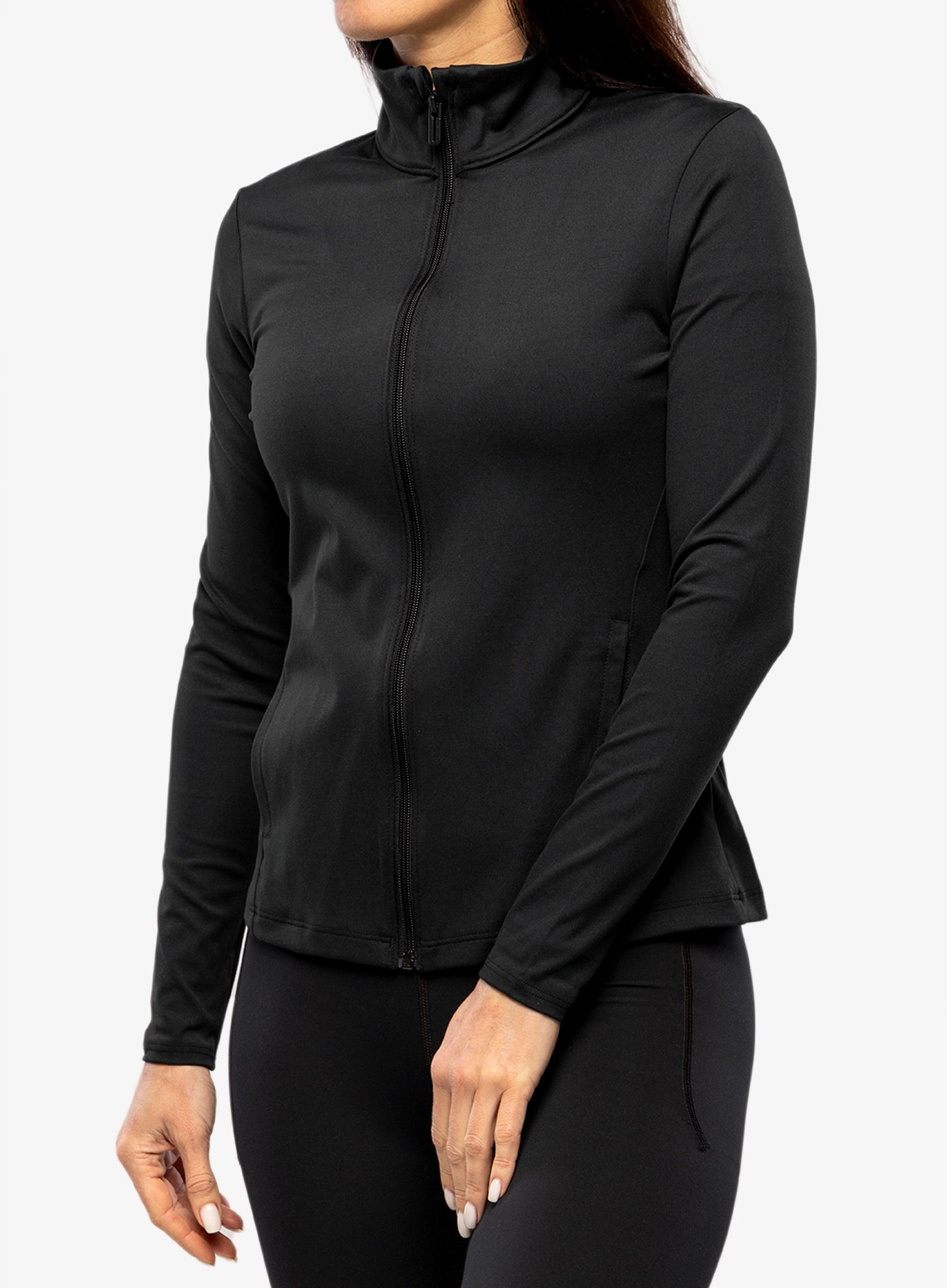 Ženska dukserica Under Armour Motion Jacket - black/jet gray