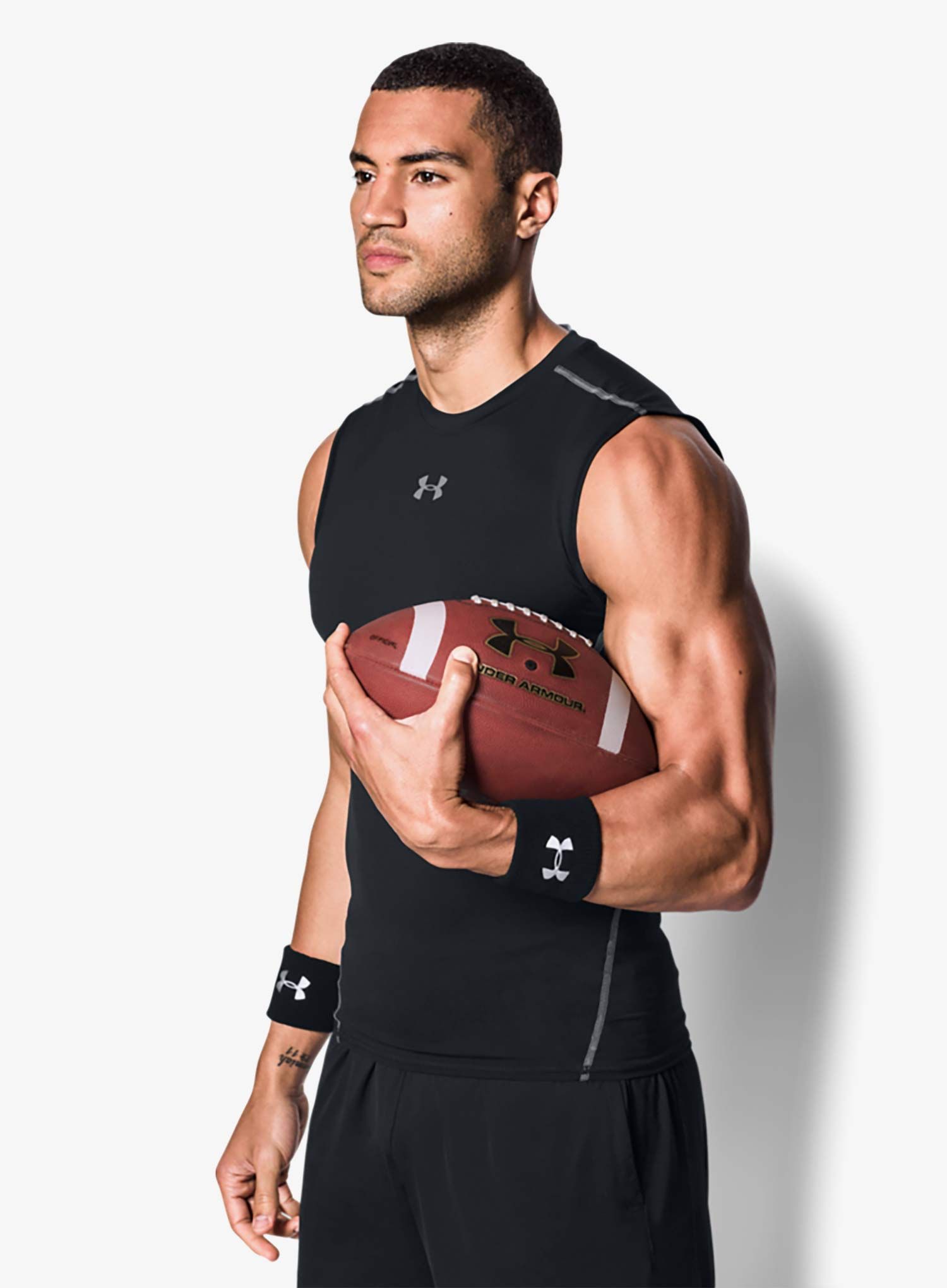 Trake Under Armour Performance Wristbands - black/white