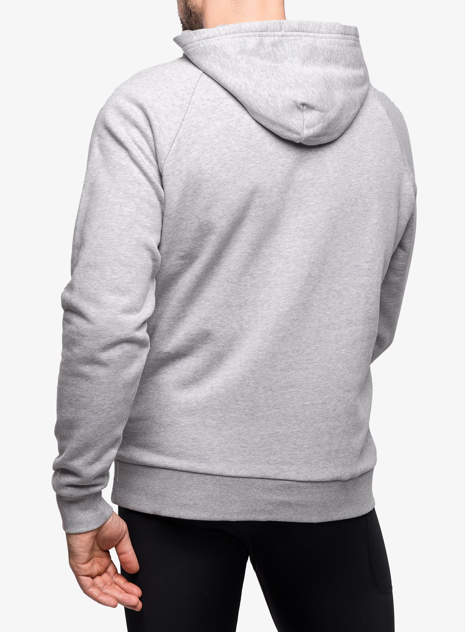 Dukserica Under Armour Rival Fleece Big Logo HD - mod gray light heather/black