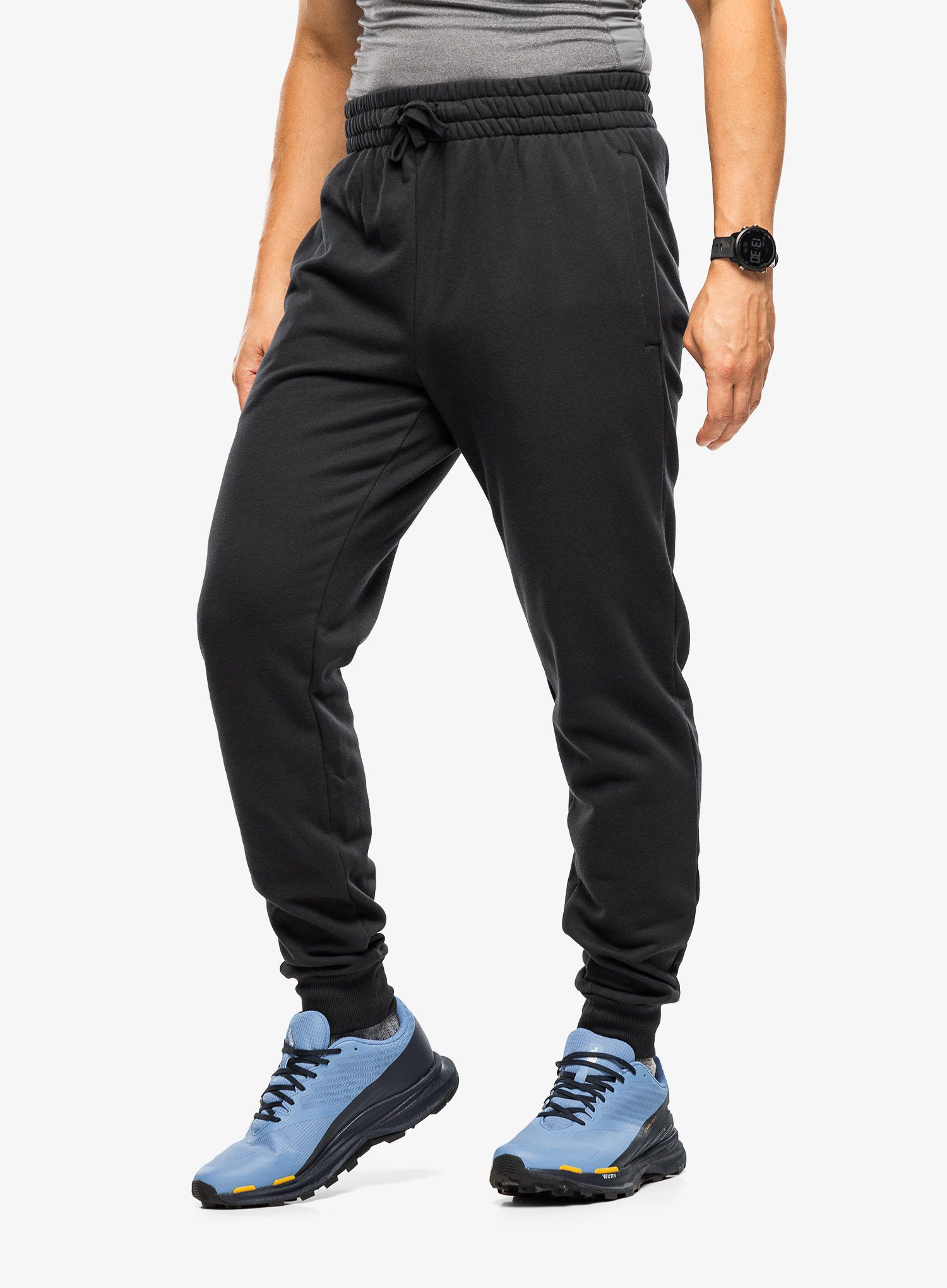Hla e Under Armour Rival Fleece Joggers black white