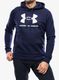 Majica s kapuljačom Under Armour Rival Fleece Logo Hoodie - midnight navy/white