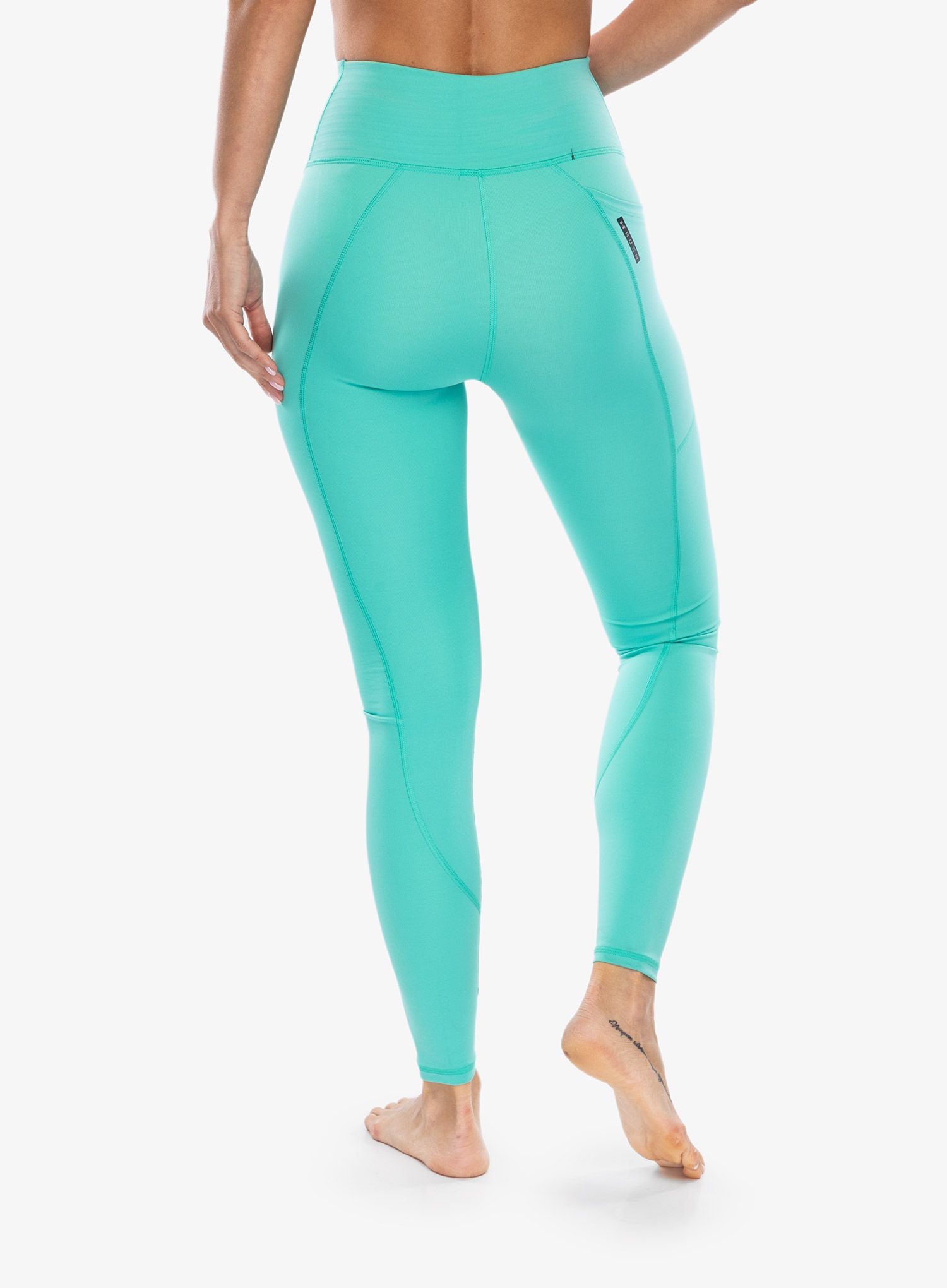 Ženske tajice za trčanje Under Armour Rush Legging NS - neptune/iridescent