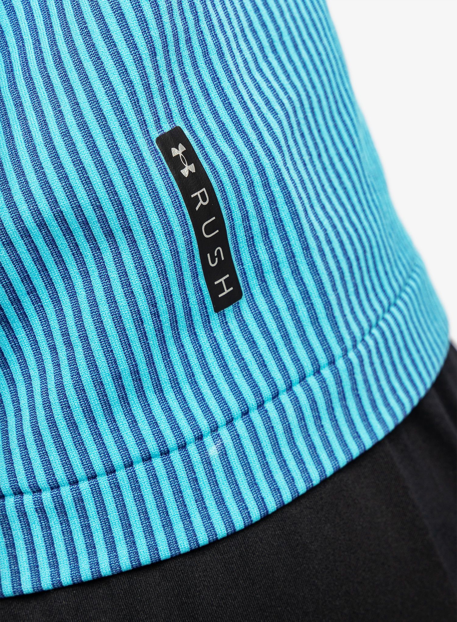 Ženska majica za trening Under Armour Rush Seamless SS - glacier blue/sonar blue/irid