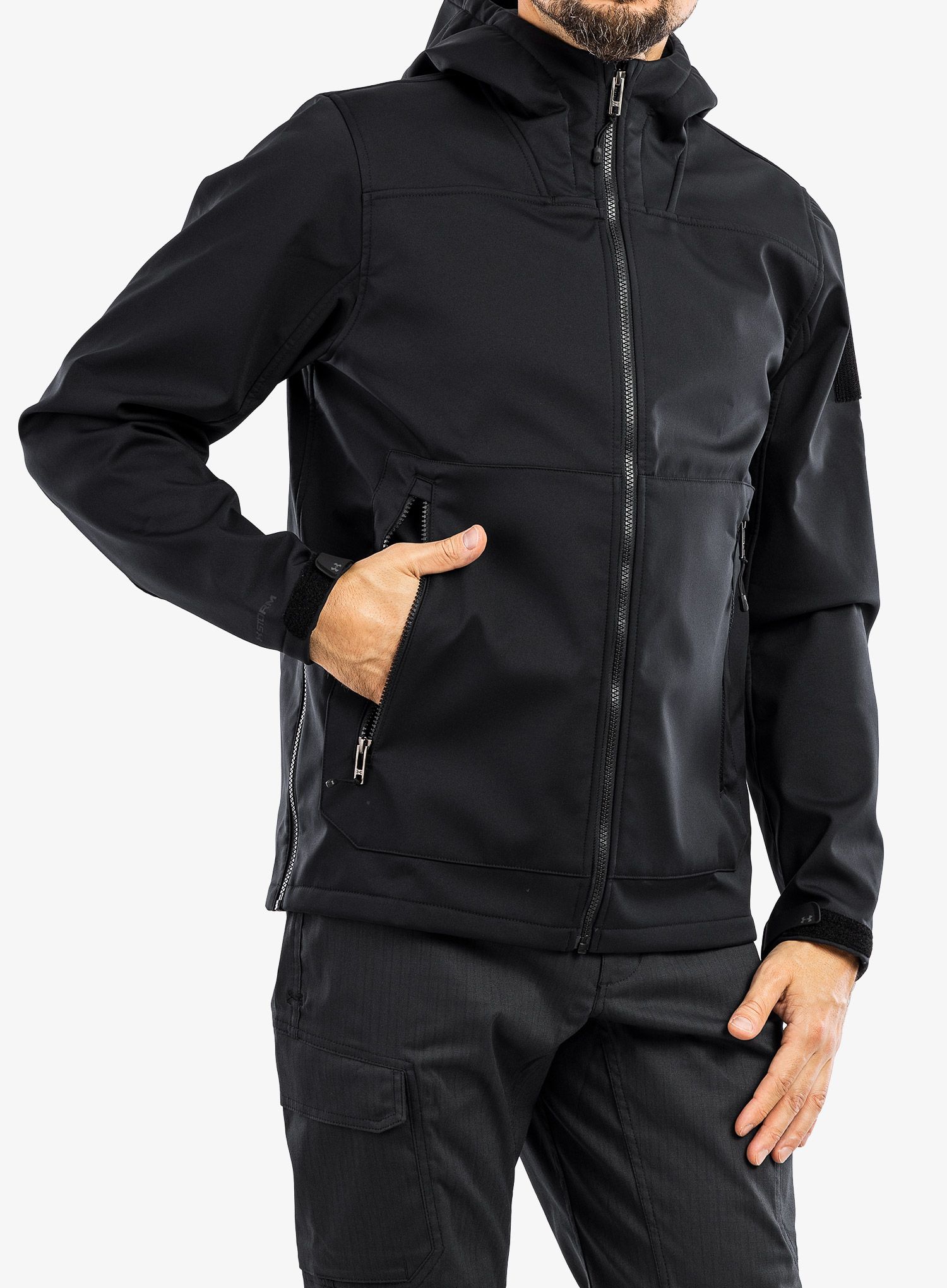 Softshell jakna Under Armour Tac Softshell Jacket black