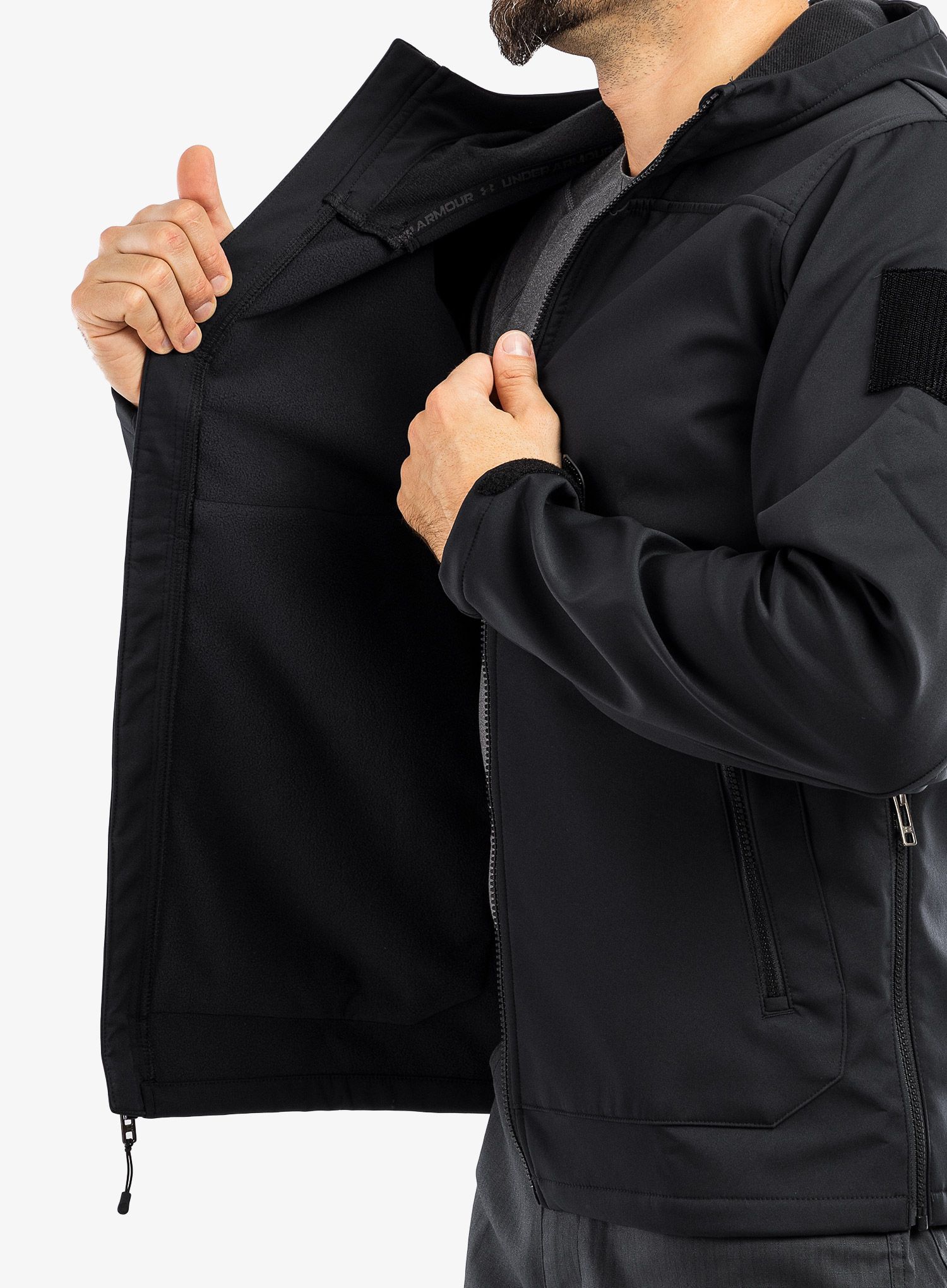 Under armour outlet men's softshell jacket