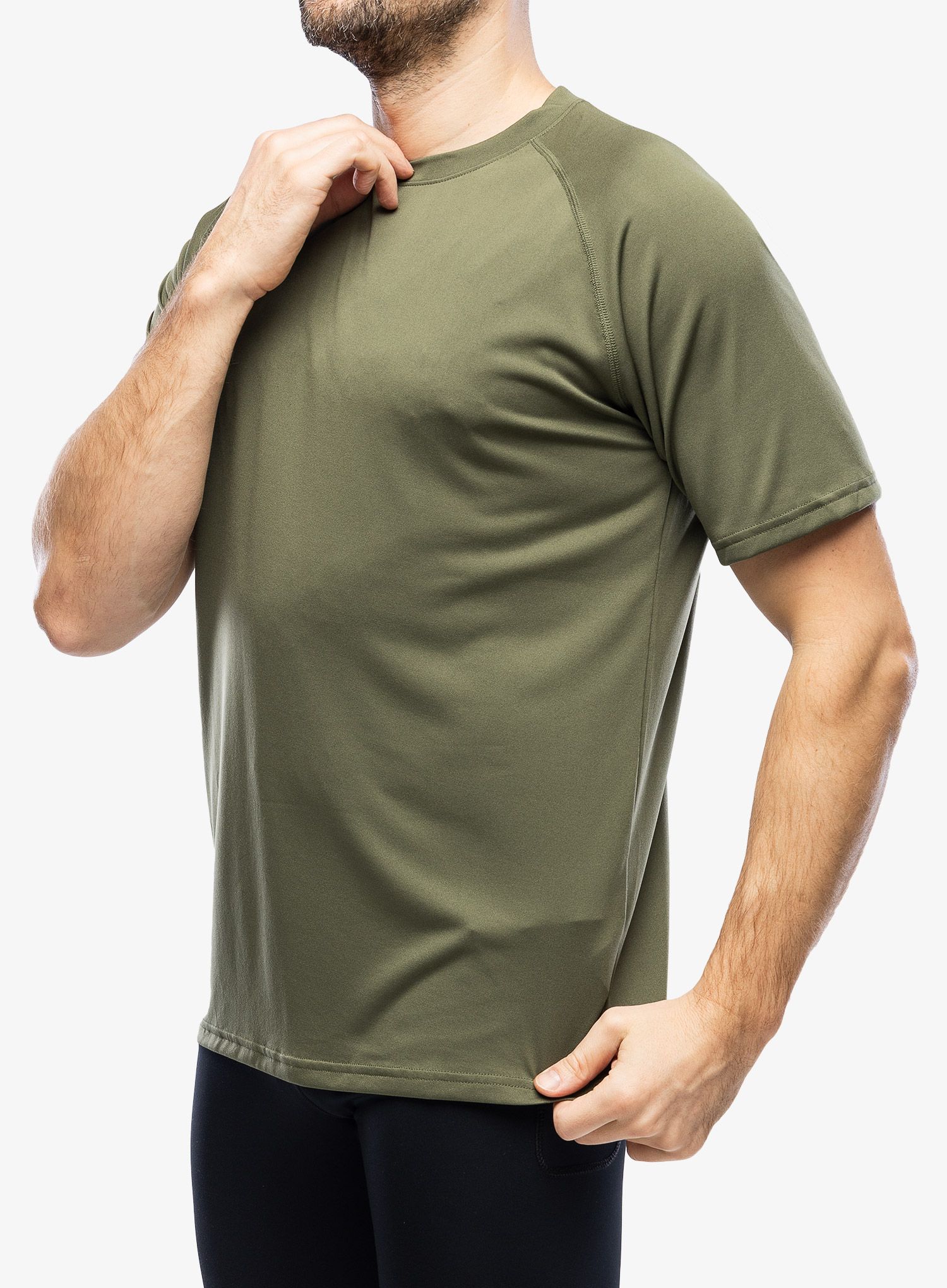 Taktička majica Under Armour Tactical Tech SS - m.green/clear