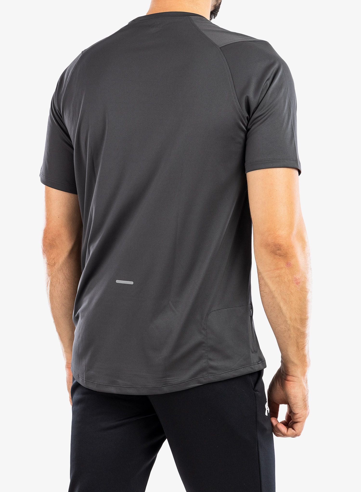 Majica za trening Under Armour UA Terrain Shortsleeve - jet gray/reflective