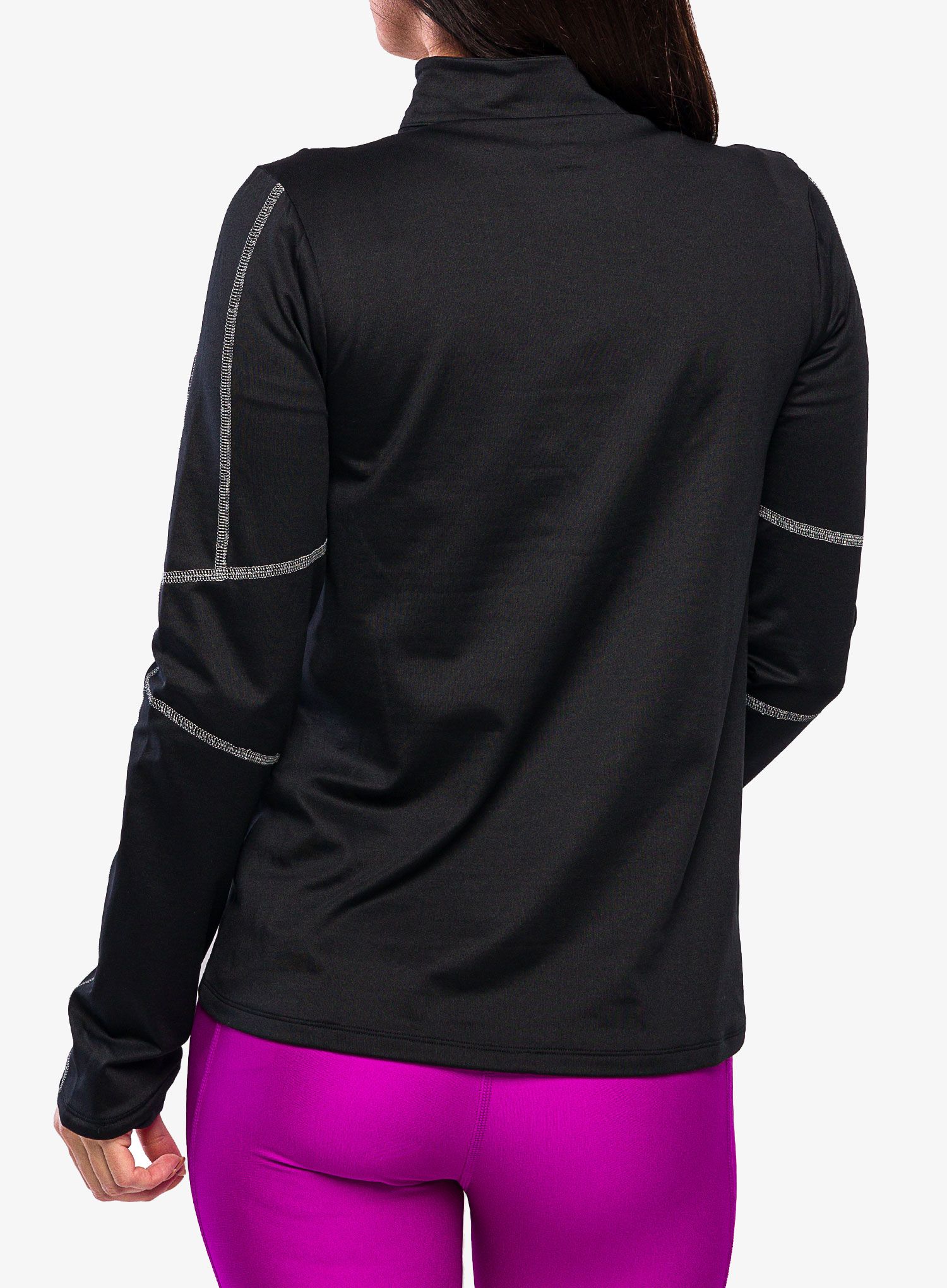 Ženska termoaktivna dukserica Under Armour Train Cold Weather 1/2 Zip - black/jet gray