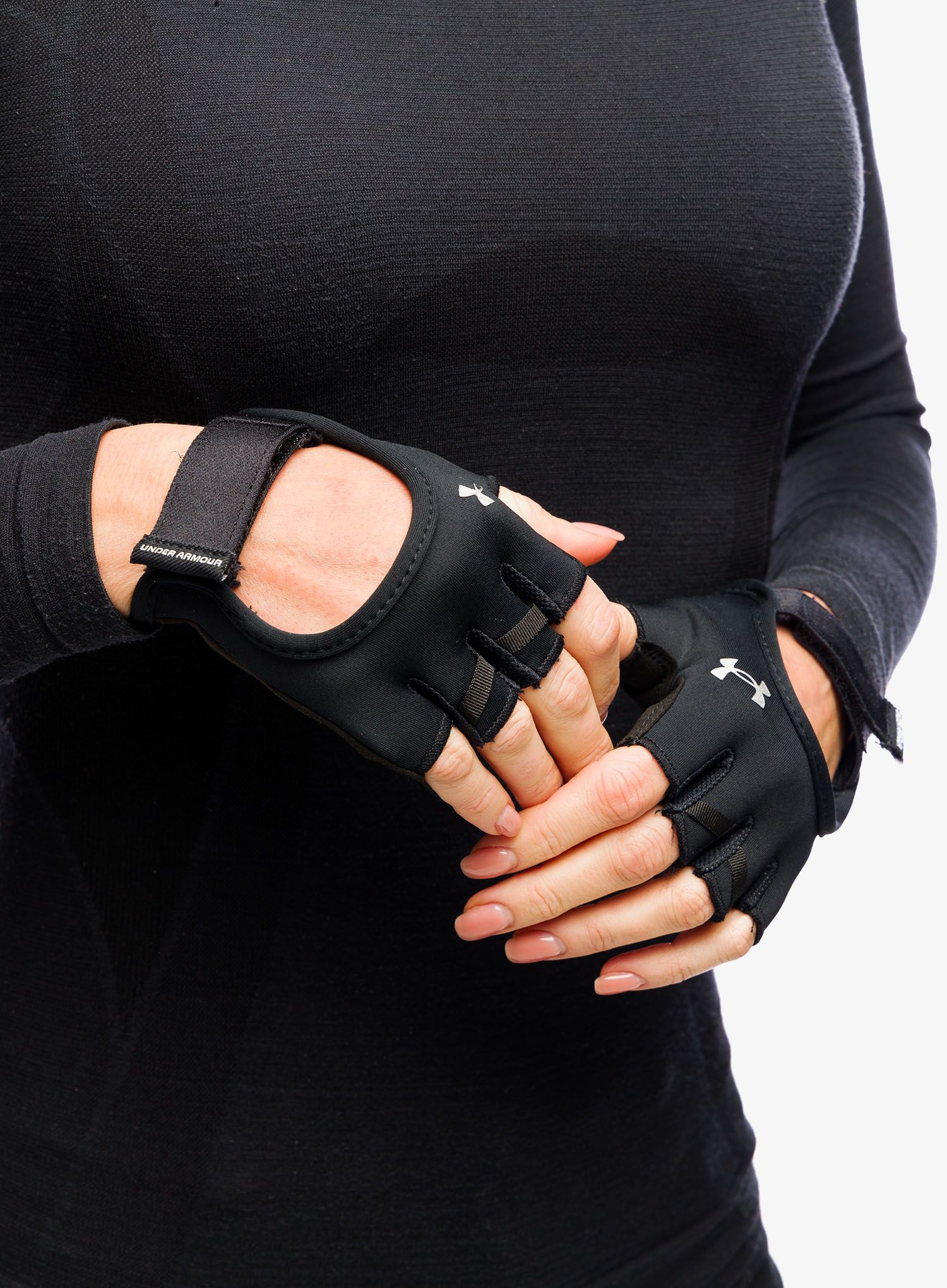 Under armour gloves silver deals