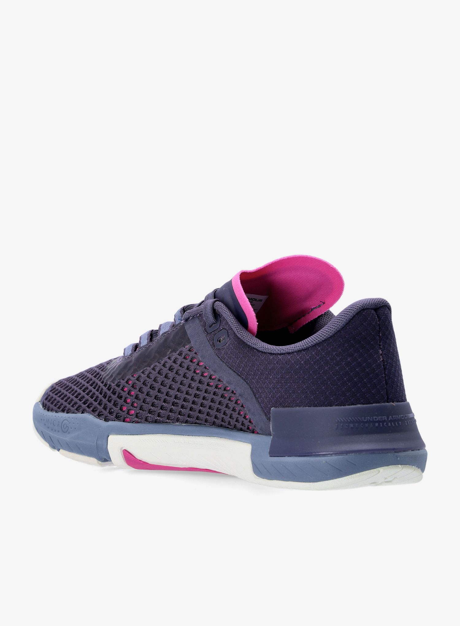 Ženske cipele Under Armour TriBase Reign 4 - tempered steel/stobe/navy
