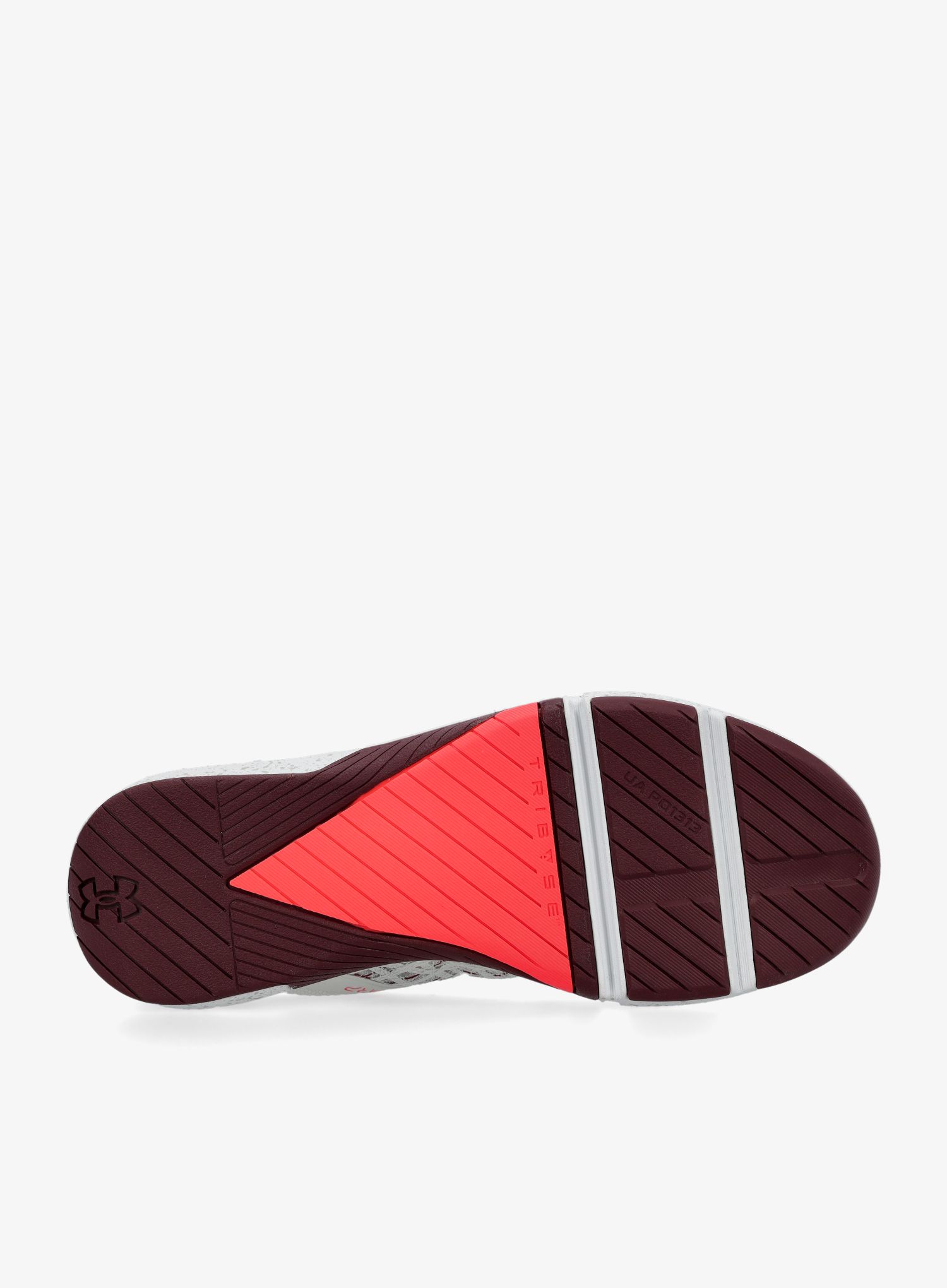 Muške cipele Under Armour TriBase Reign 5 - white clay/deep red/beta