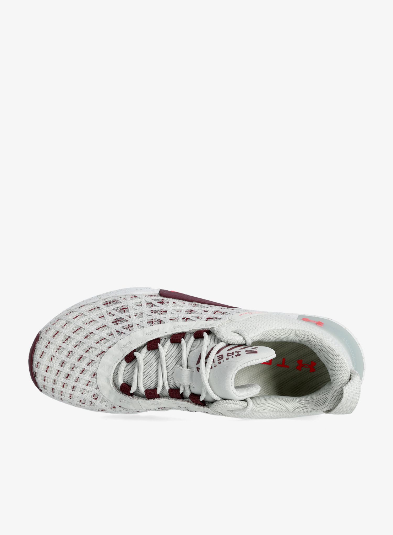 Muške cipele Under Armour TriBase Reign 5 - white clay/deep red/beta