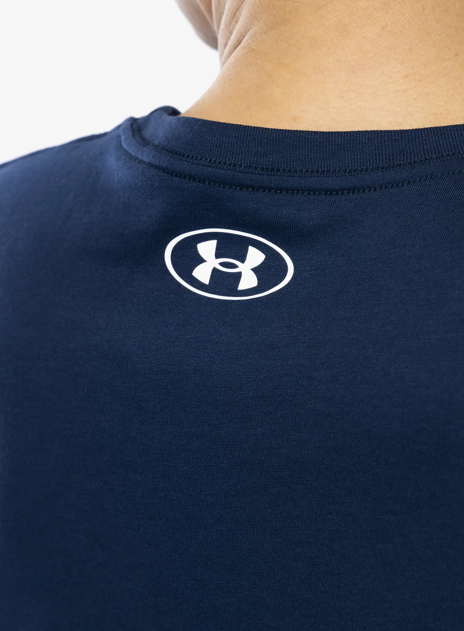 Majica s tiskom Under Armour UA Logo Short Sleeve - academy/white