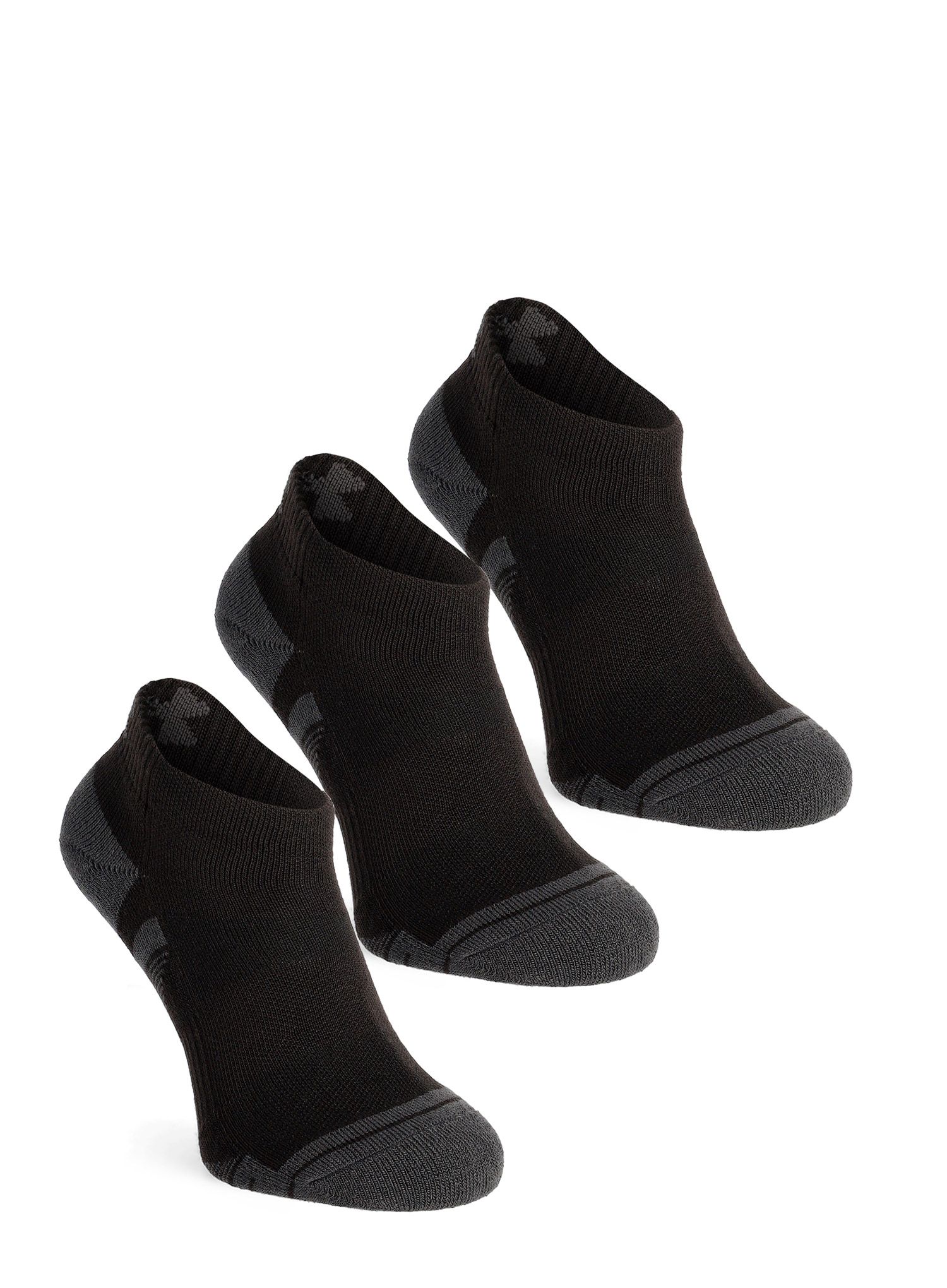 Čarape Under Armour UA Performance Tech 3-Pack Low Cut - black/black/jet gray