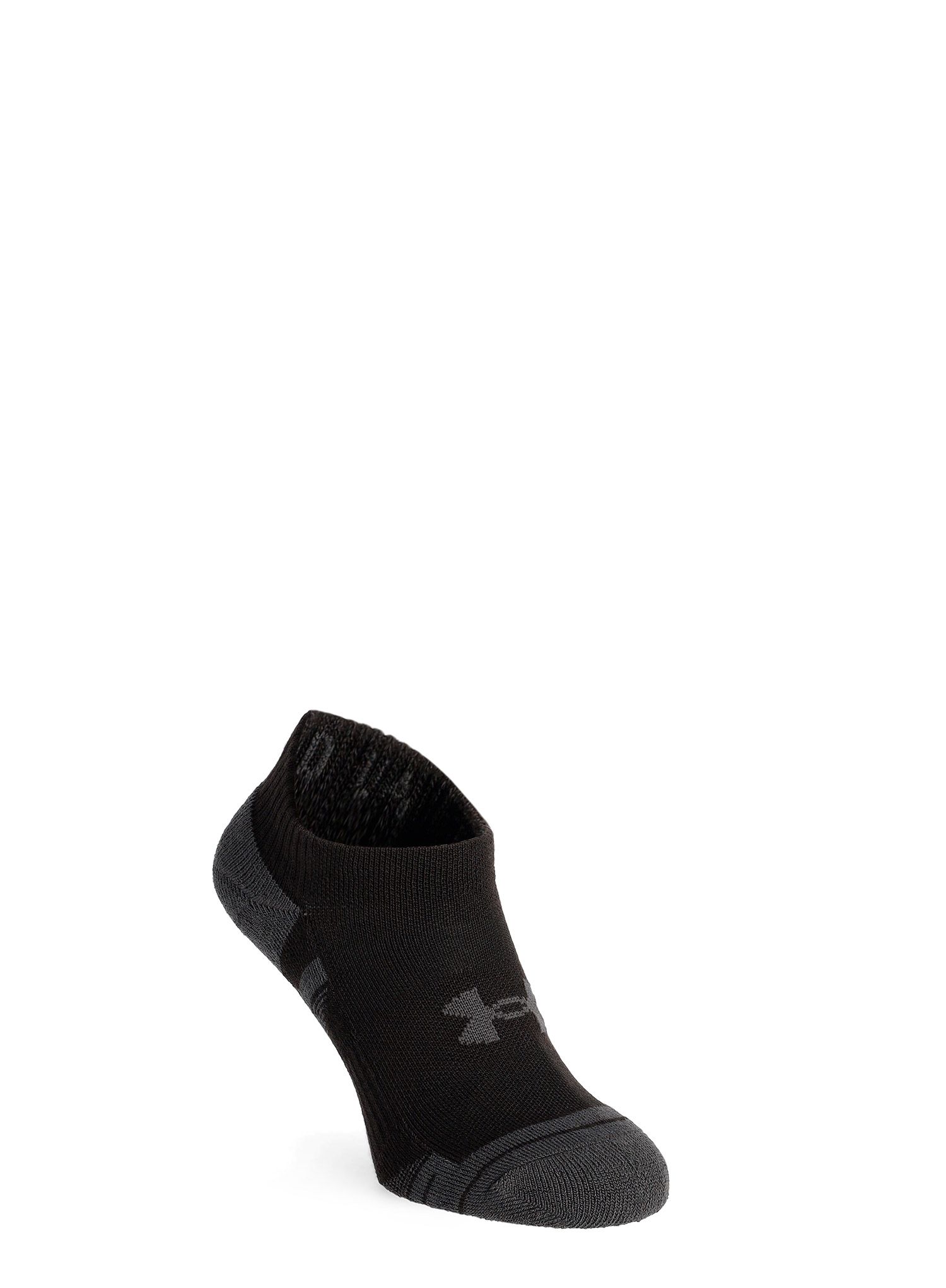 Čarape Under Armour UA Performance Tech 3-Pack No Show - black/black/jet gray
