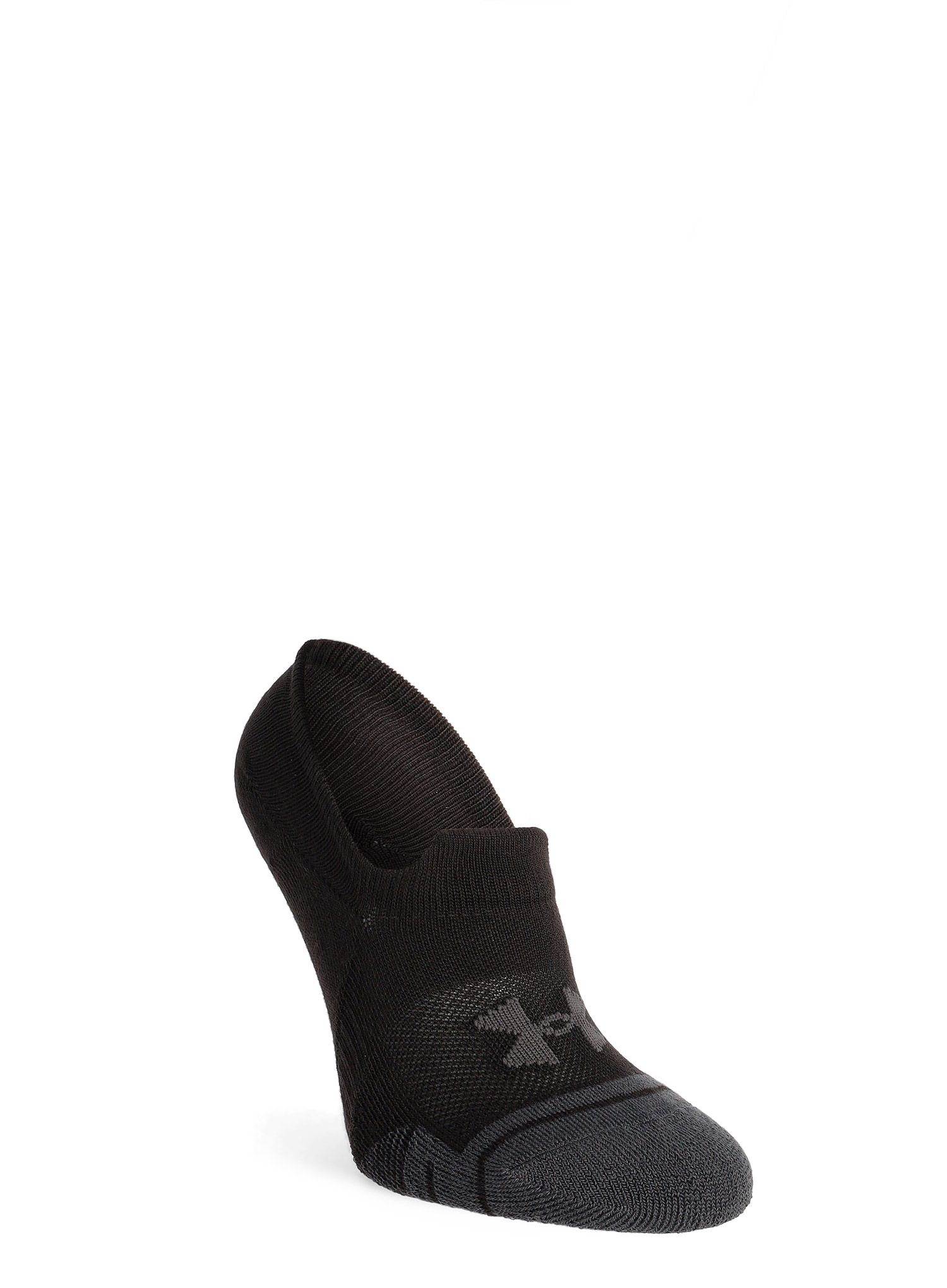 Čarape Under Armour UA Performance Tech 3-Pack Ultra Low Tab - black/black/jet gray