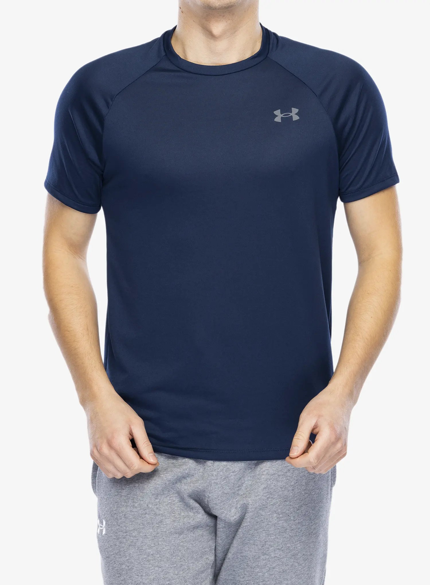 Majica za trening Under Armour UA Tech 2.0 Short Sleeve - academy/graphite