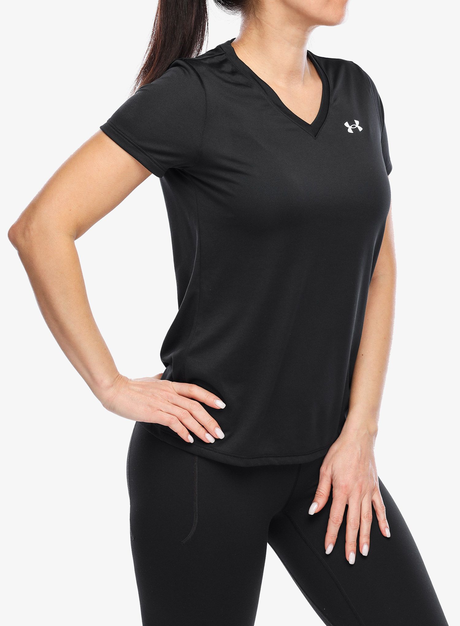 Ženska majica za trening Under Armour UA Tech V-Neck SS