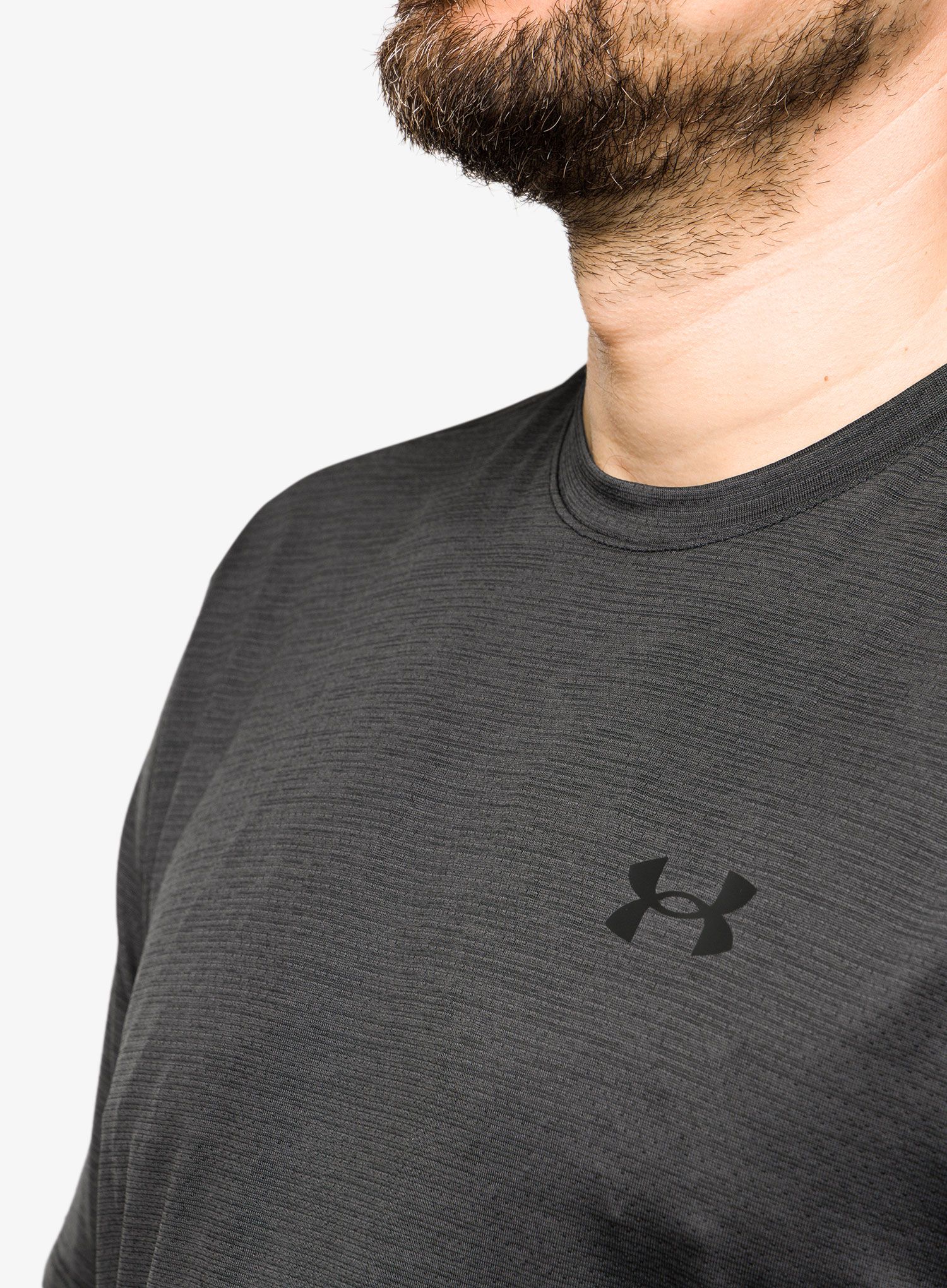 Majica za trening Under Armour Tech Vent SS - black/black
