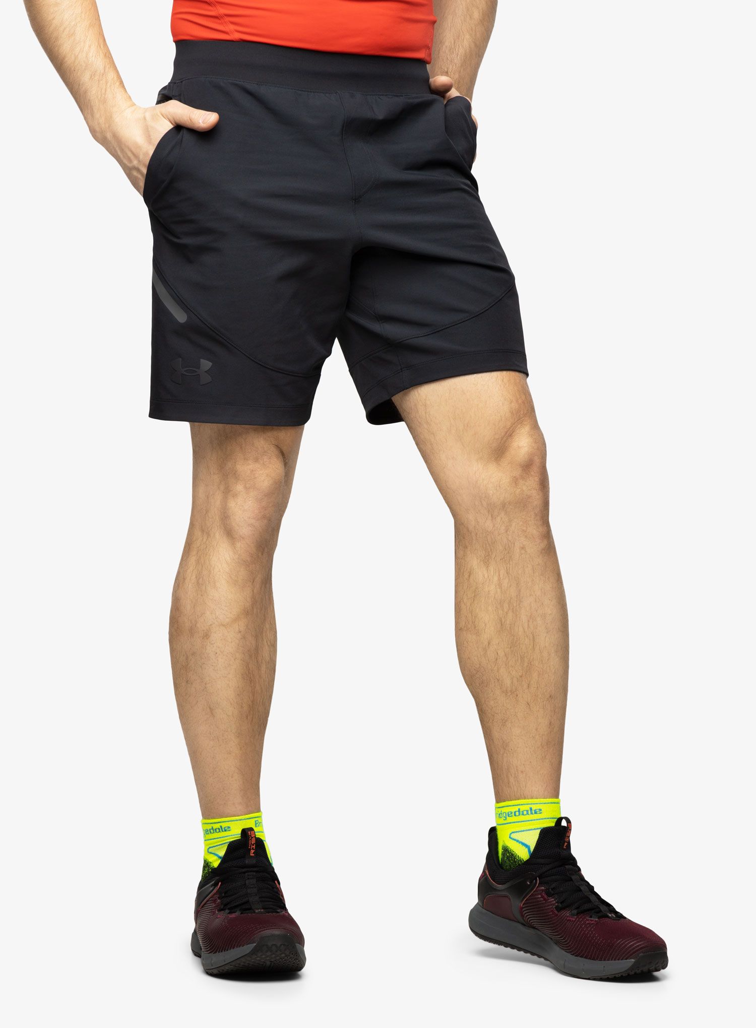Sportske kratke hlače Under Armour Unstoppable Shorts - black/black