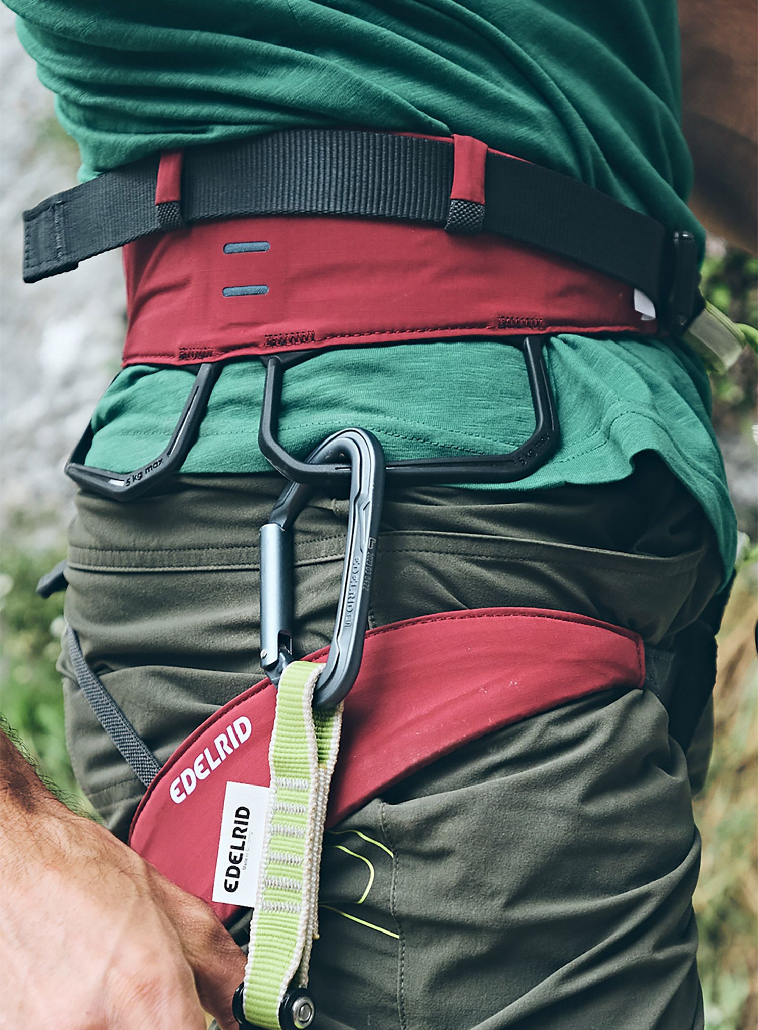 Penjački pojas Edelrid Sirana TC II - beetroot