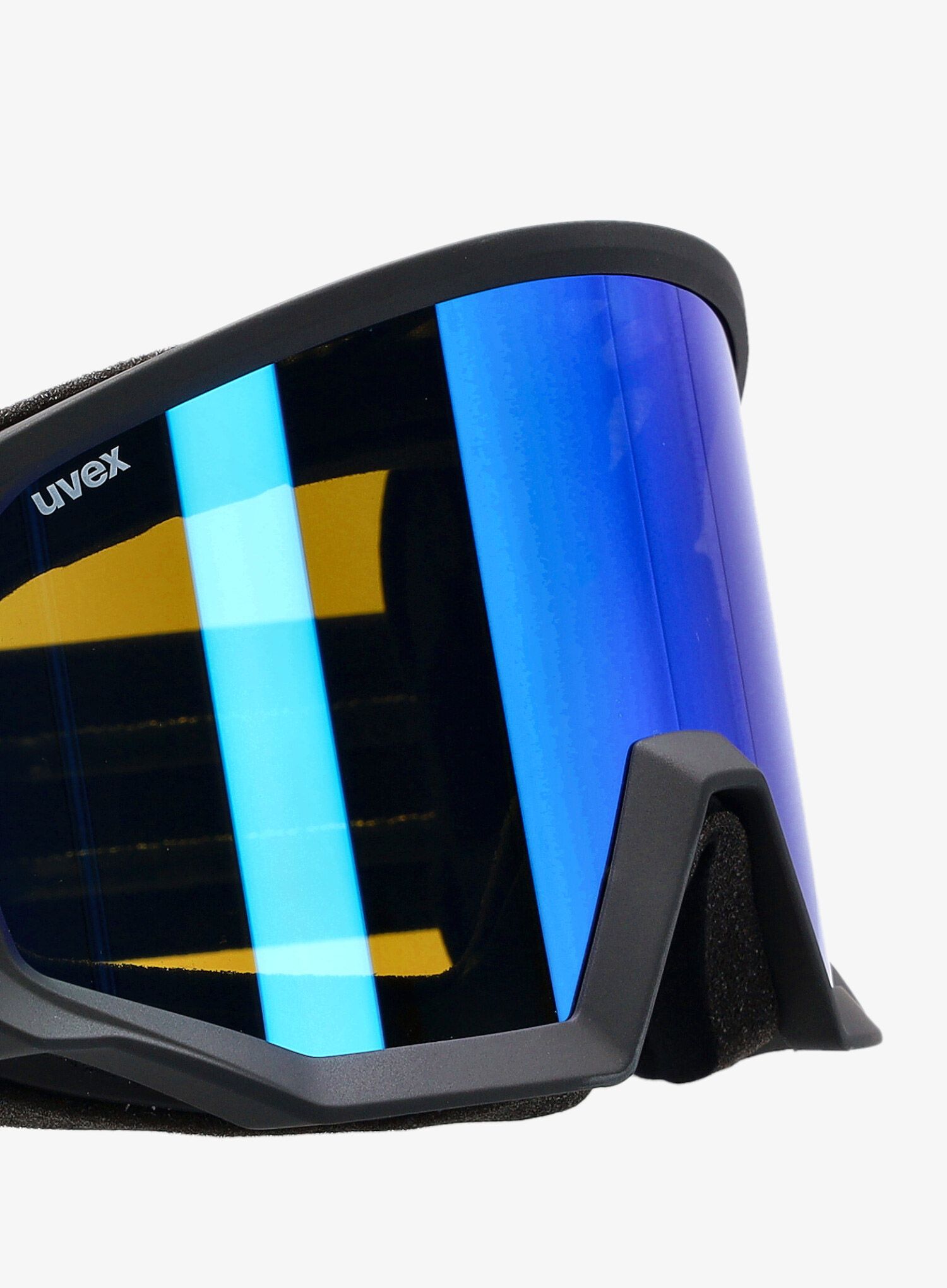 Skijaške naočale Uvex Athletic CV - black matt SL/blue green