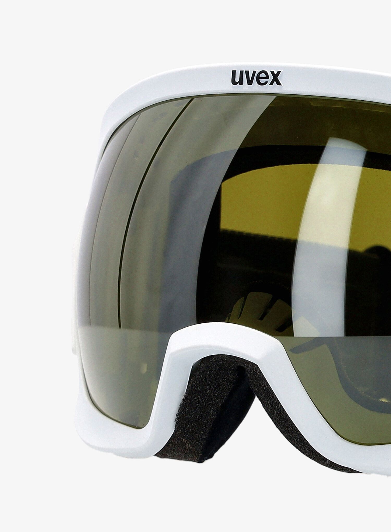 Skijaške naočale Uvex Contest CV - white matt SL/silver green
