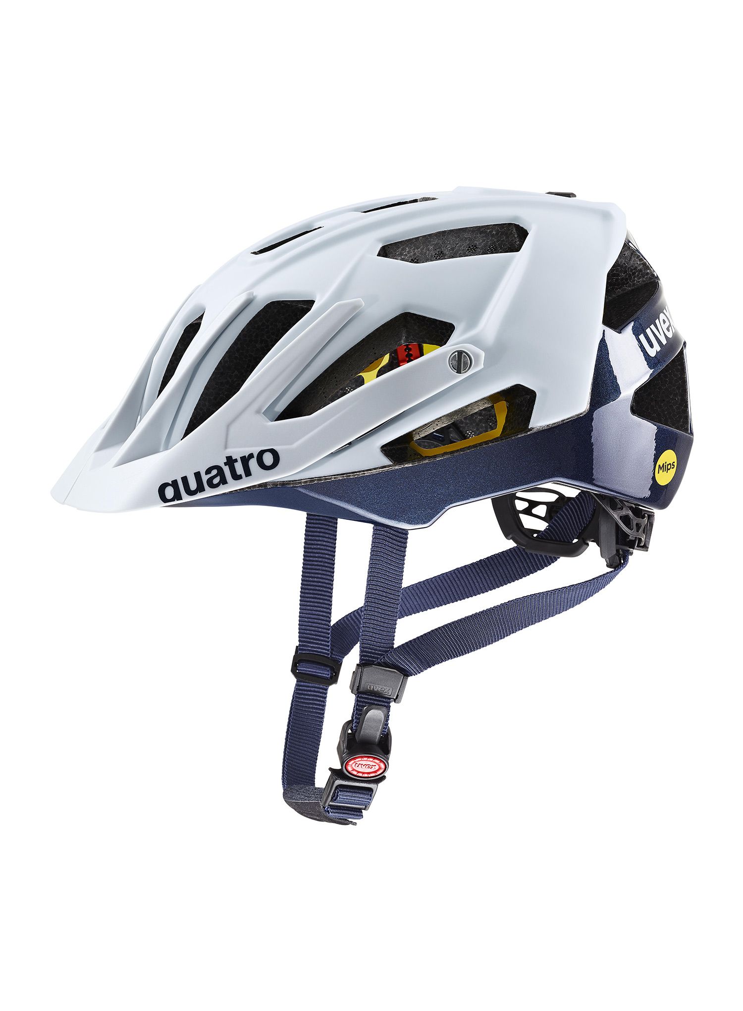Kaciga MTB Uvex Quatro CC Mips - cloud/deep space matt