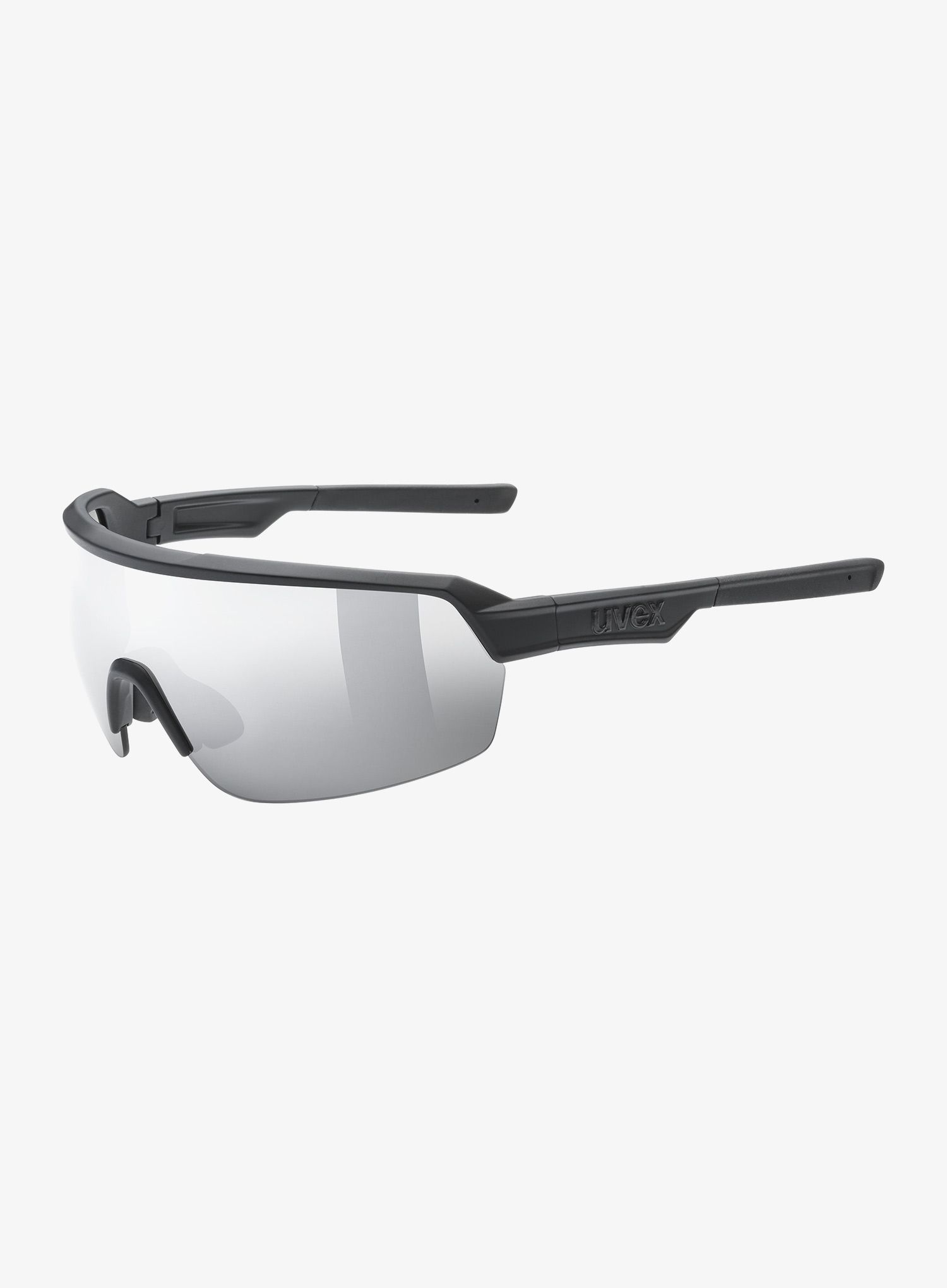Biciklističke naočale Uvex Sportstyle 227 - black matt/mirror silver