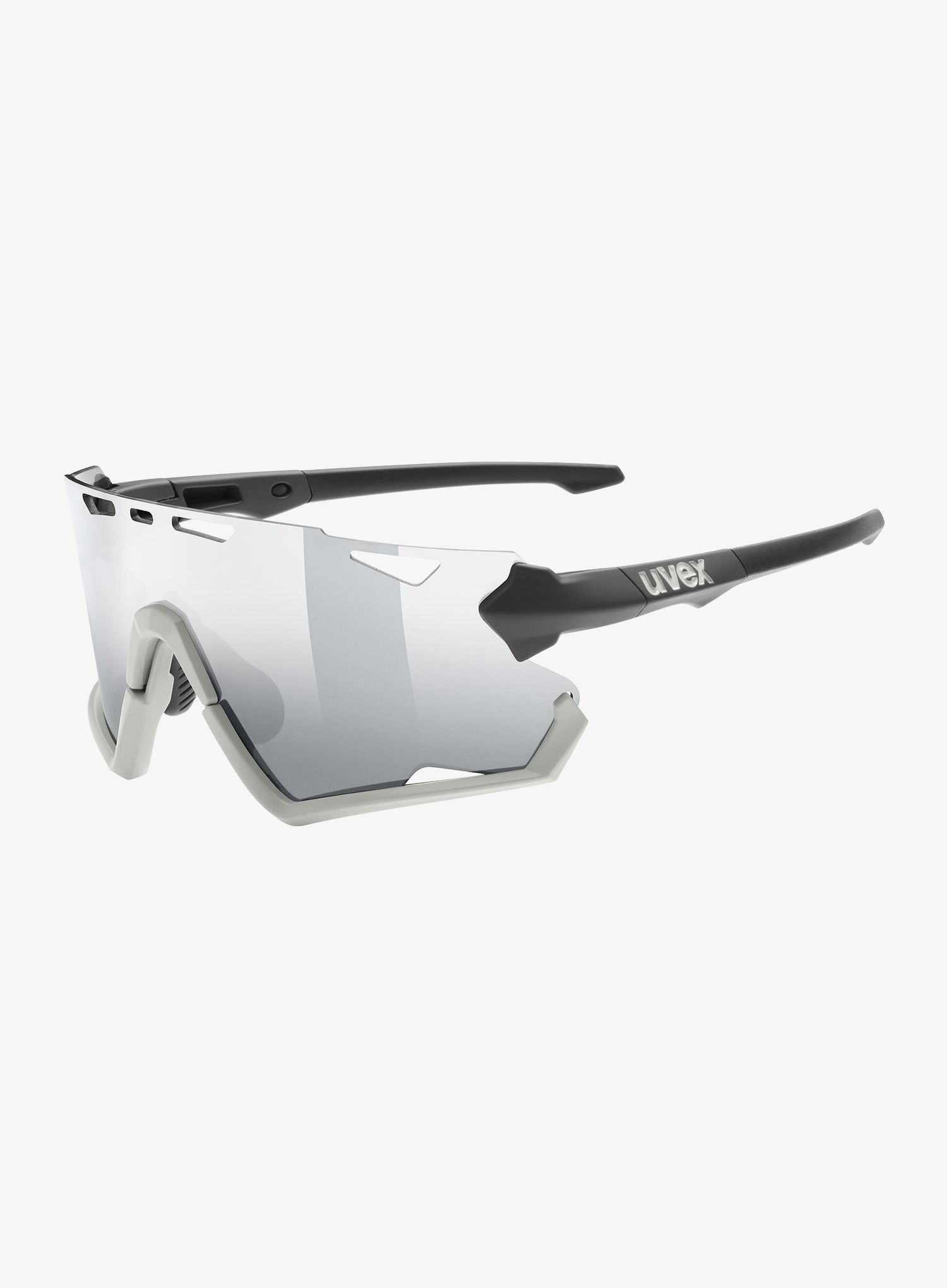 Biciklističke naočale Uvex Sportstyle 228 - black sand matt/mirror silver