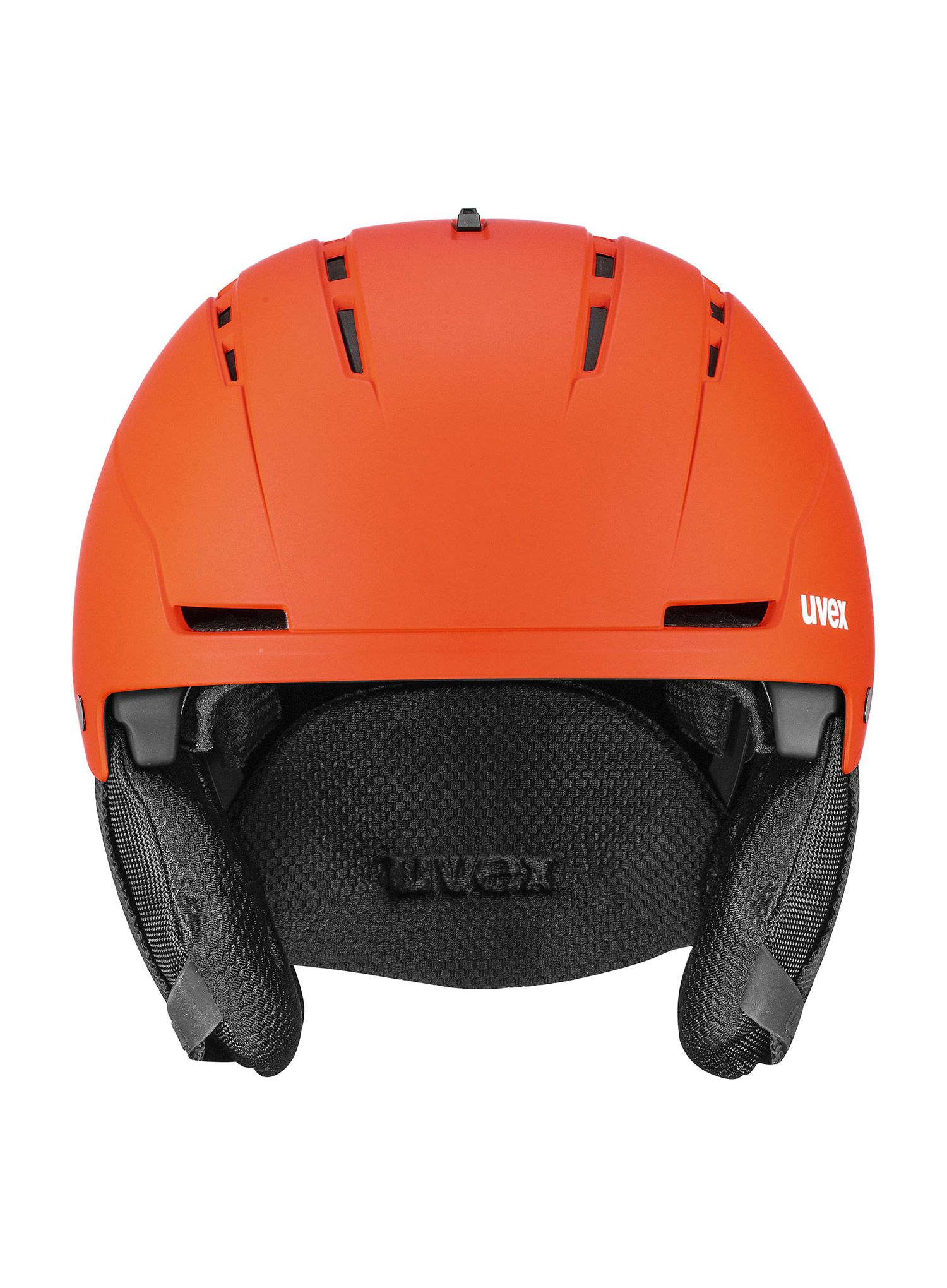 Skijaška kaciga Uvex Stance Mips - fierce red/black matt