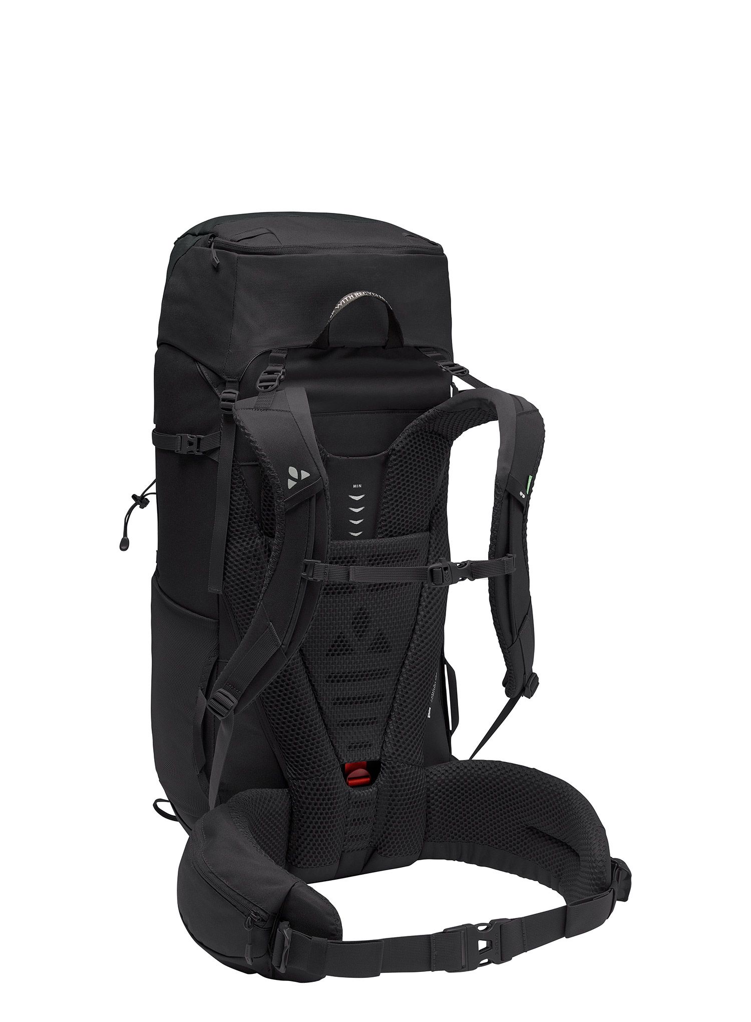 Planinarski ruksak Vaude Asymmetric 42+8 - black