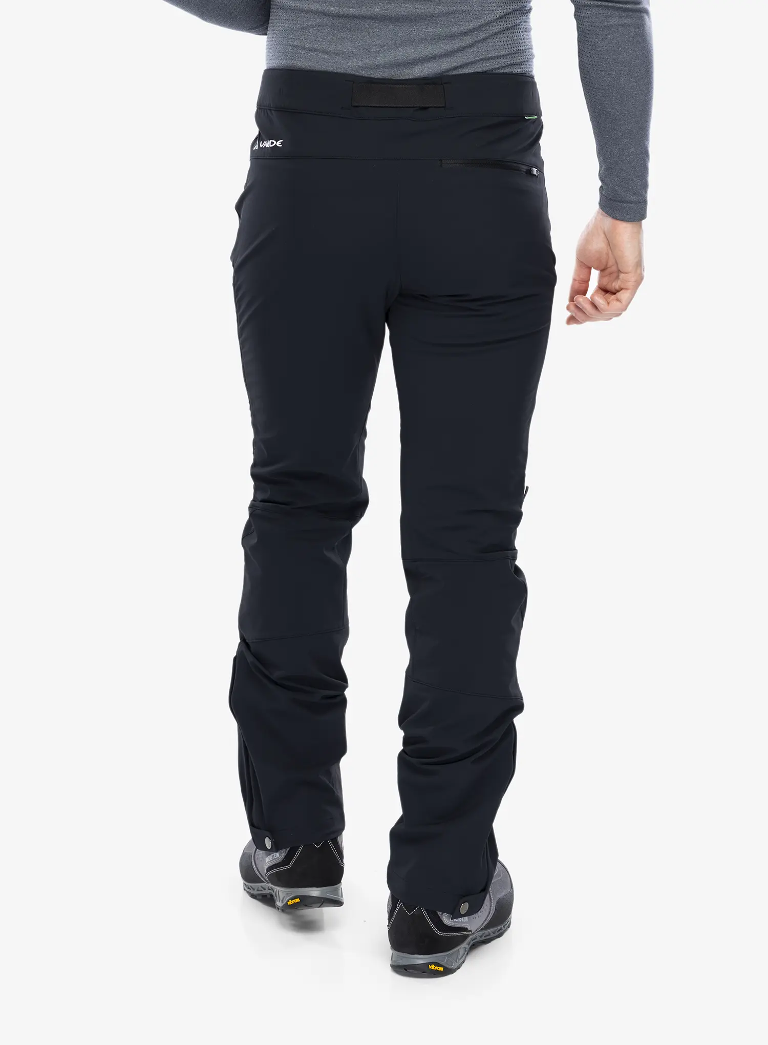 Softshell hlače Vaude Badile Pants II - black uni