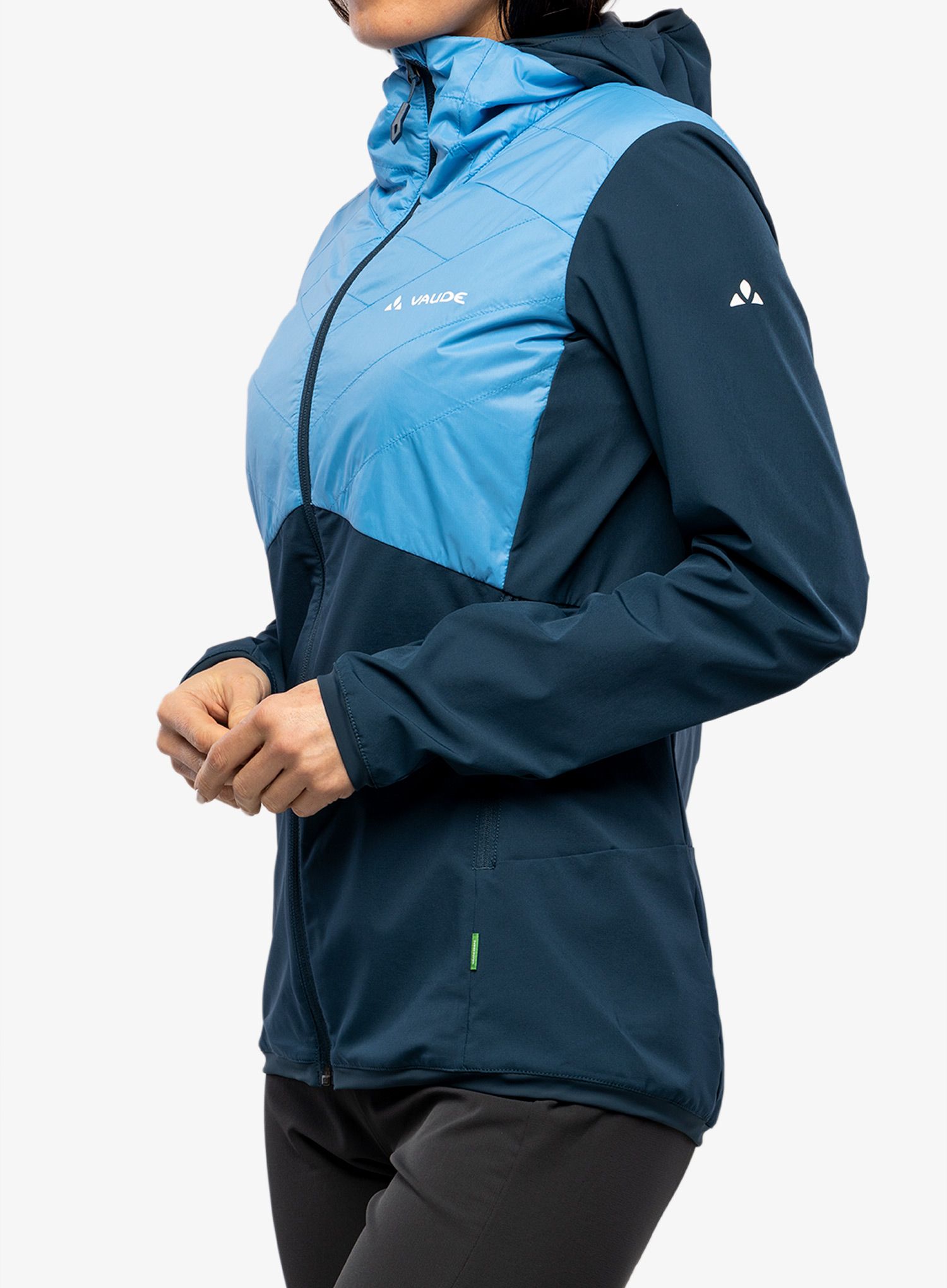 Ženska hibridna jakna Vaude Brenva Jacket - blue jay