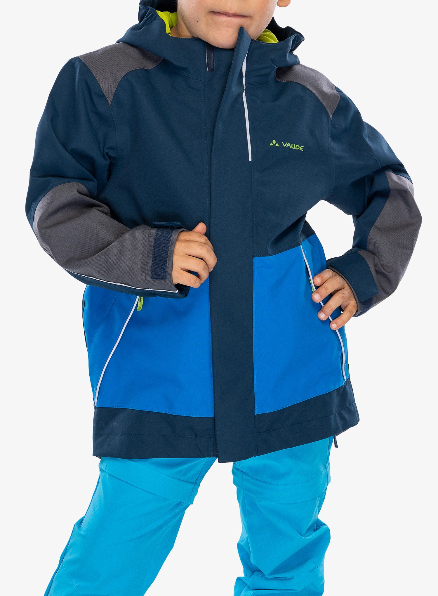 Dječja jakna Vaude Caprea 2L Jacket - dark sea/green