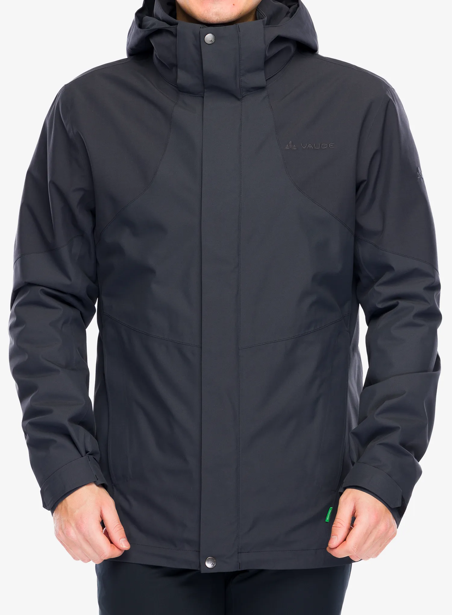 Jakna 3u1 Vaude Caserina 3in1 Jacket II - phantom black