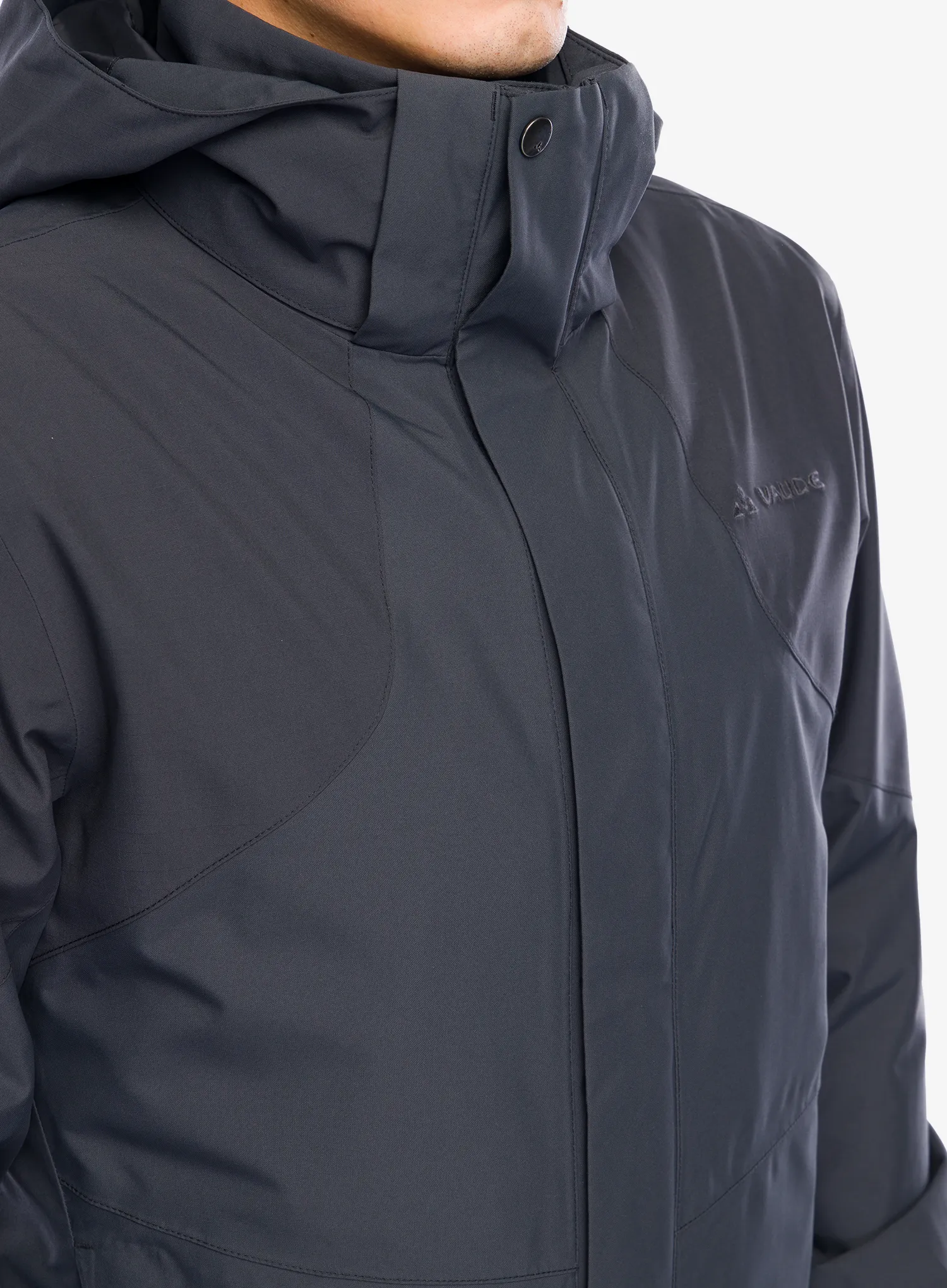 Jakna 3u1 Vaude Caserina 3in1 Jacket II - phantom black