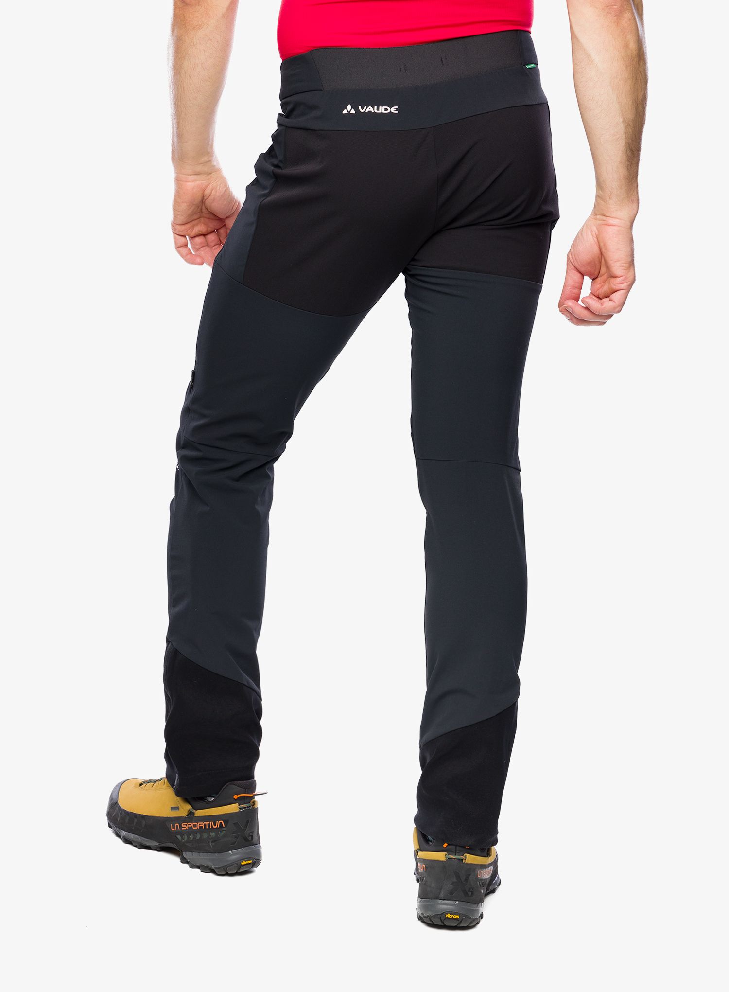 Softshell hlače Vaude Croz Pants II - black