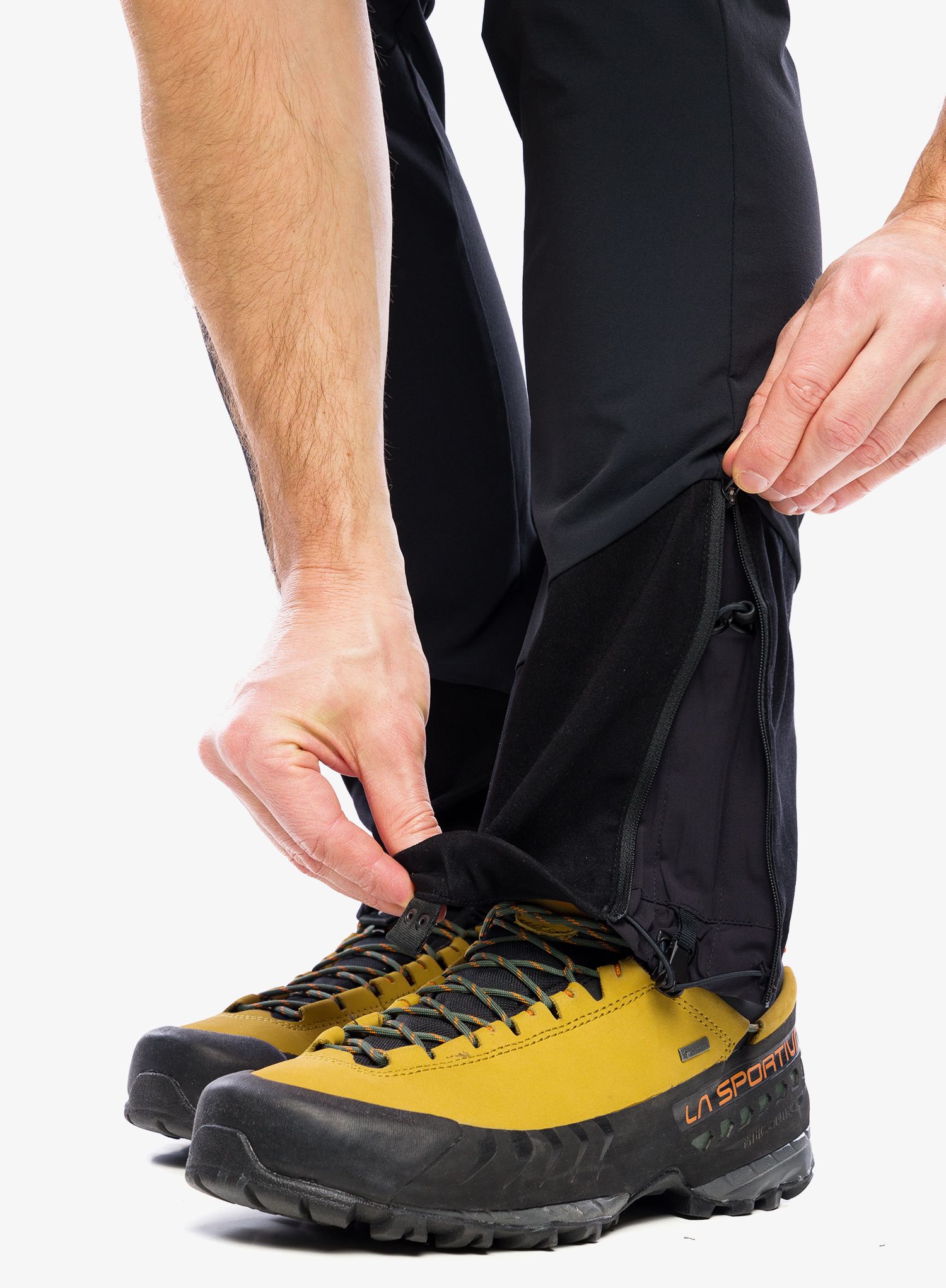 Softshell hlače Vaude Croz Pants II - black